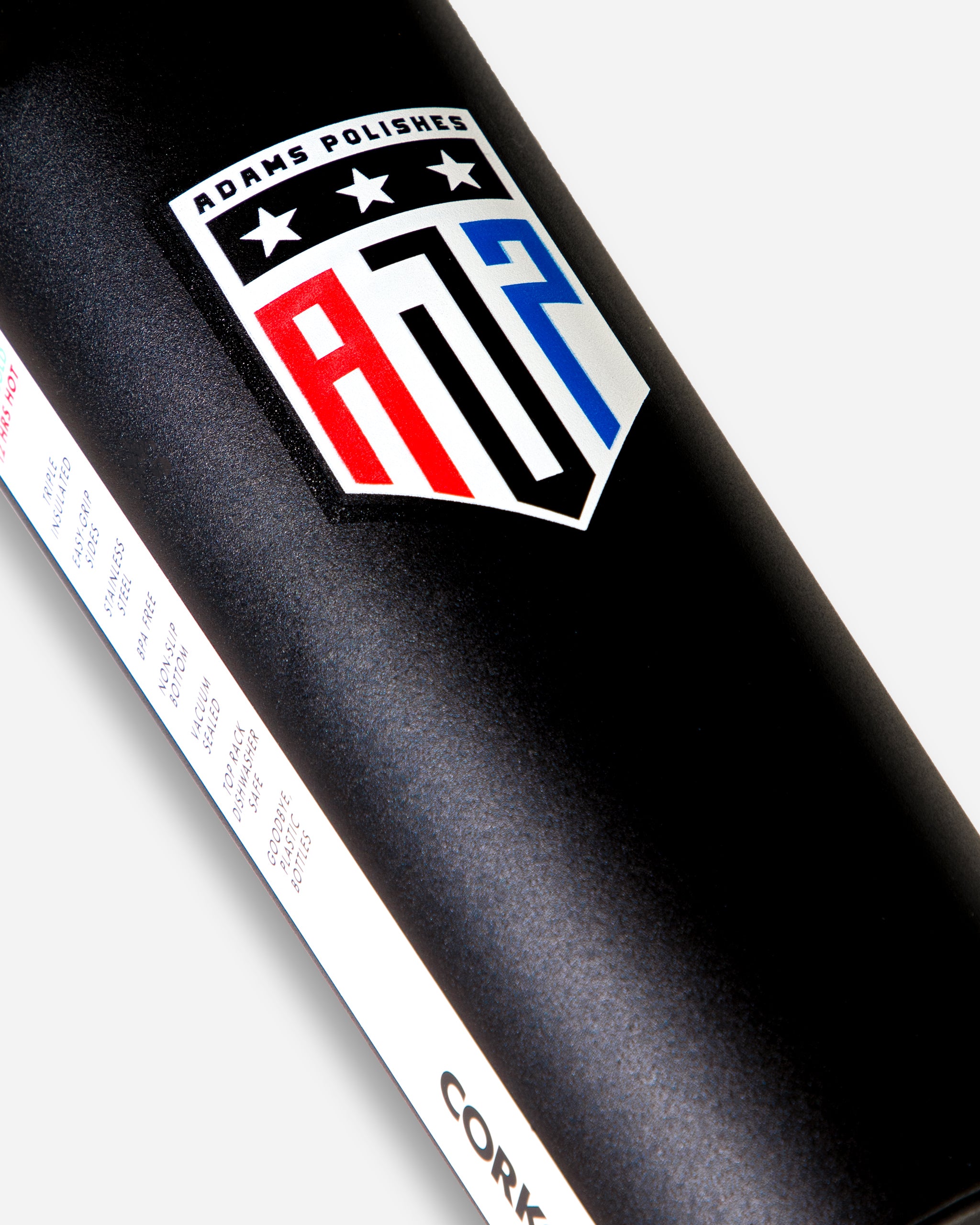 Adam's X Corkcicle 4th Of July 2022 Black Sport Canteen