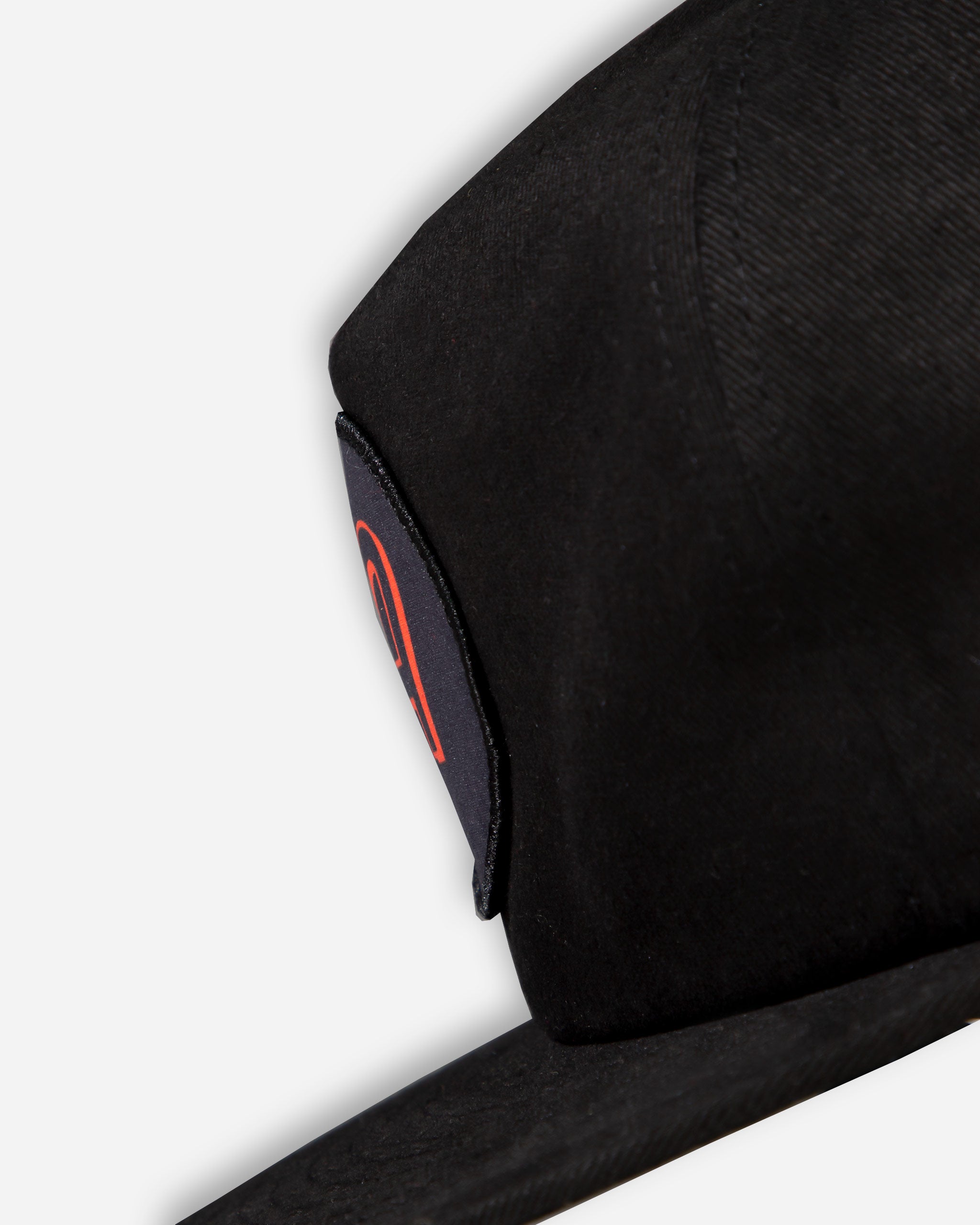 Adam's Black 5 Panel Flat Bill Hat