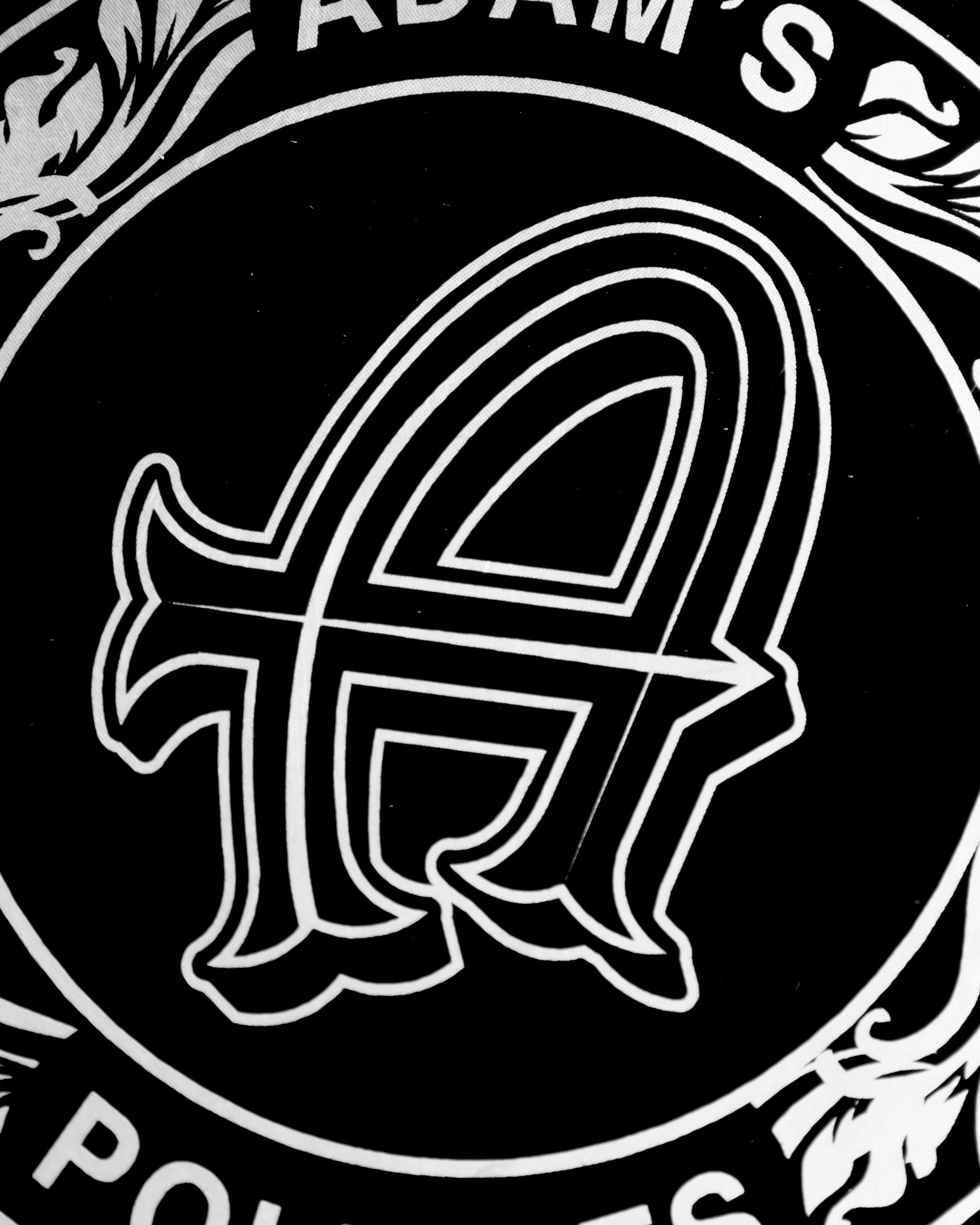 Adam's Black Label Sticker