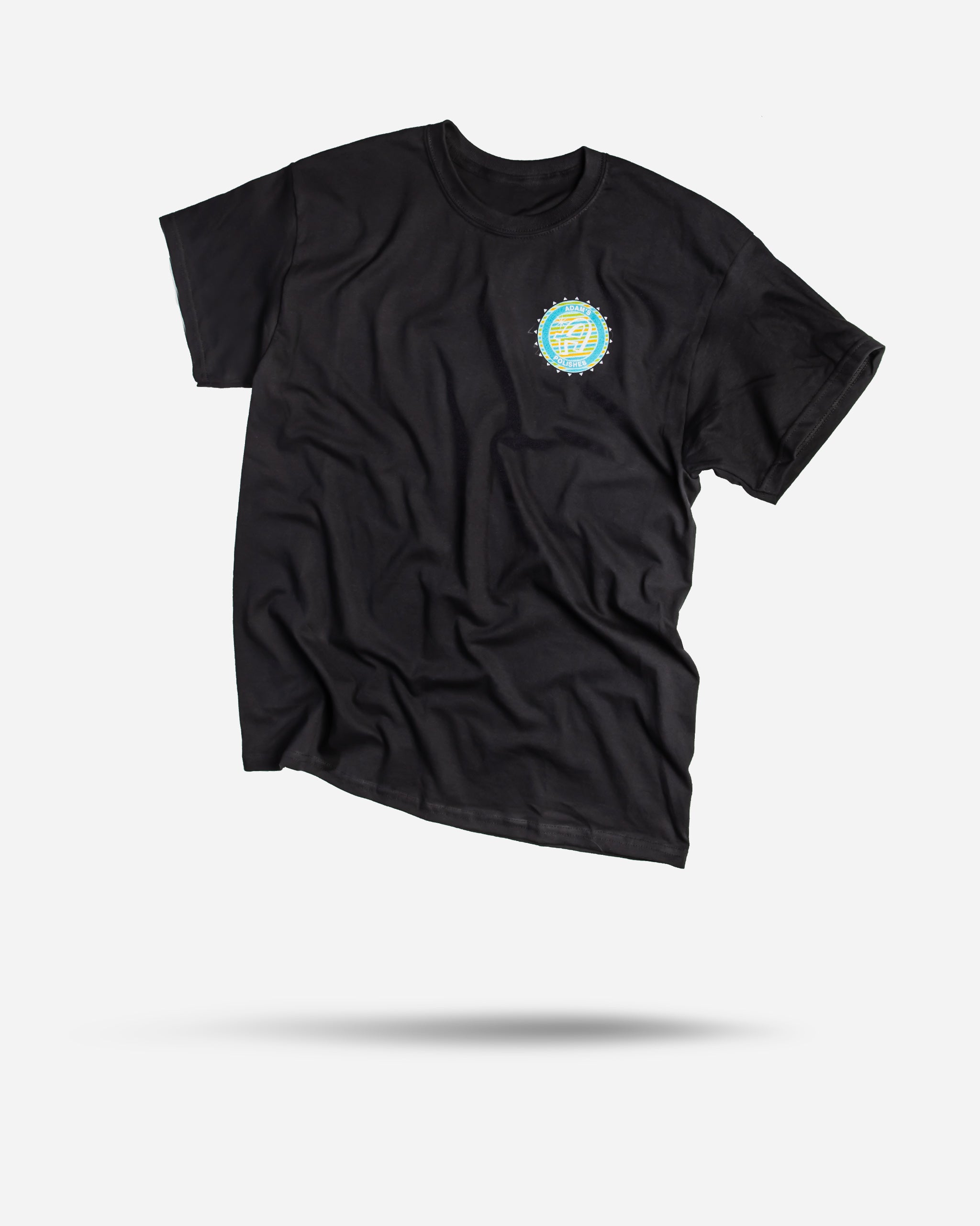 Adam's Black Polisher Logo Shirt