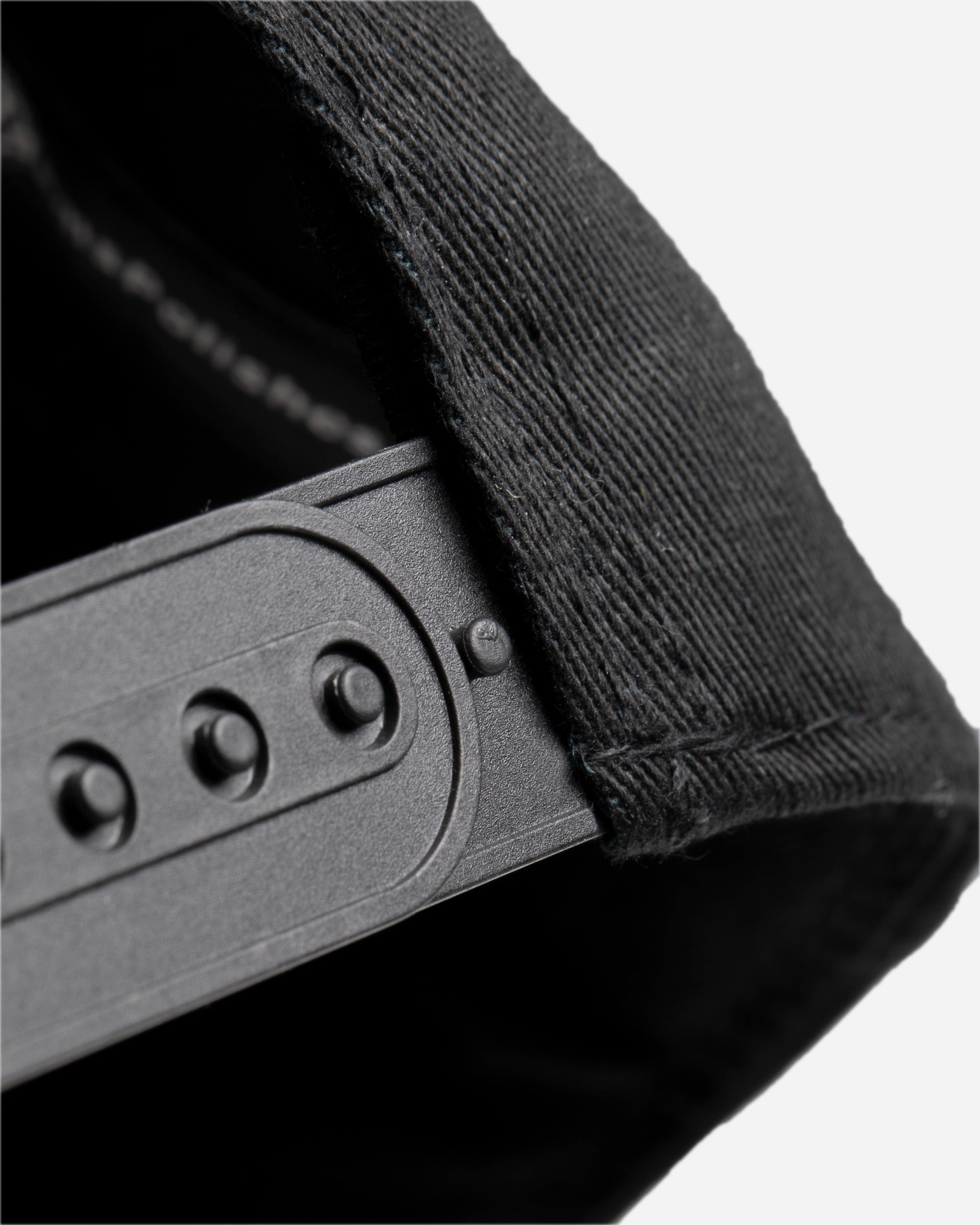 Adam's Black Snapback - Brown Patch