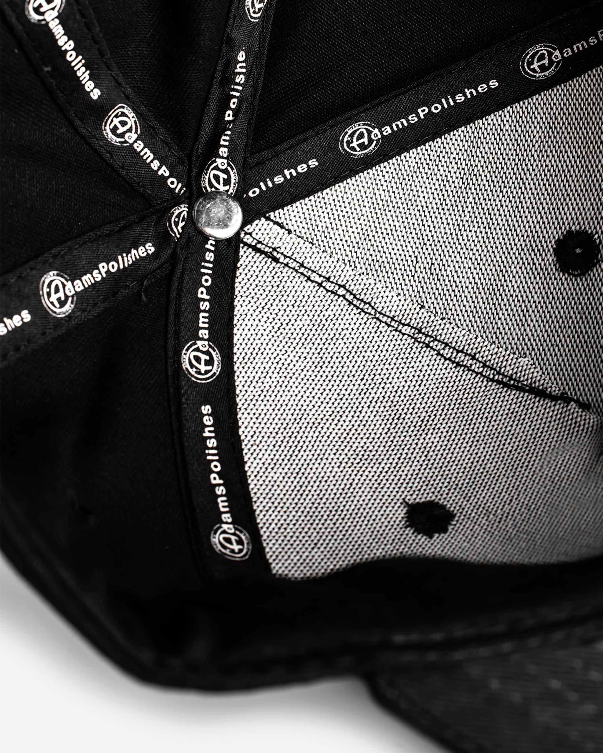 Adam's Black Snapback - Brown Patch