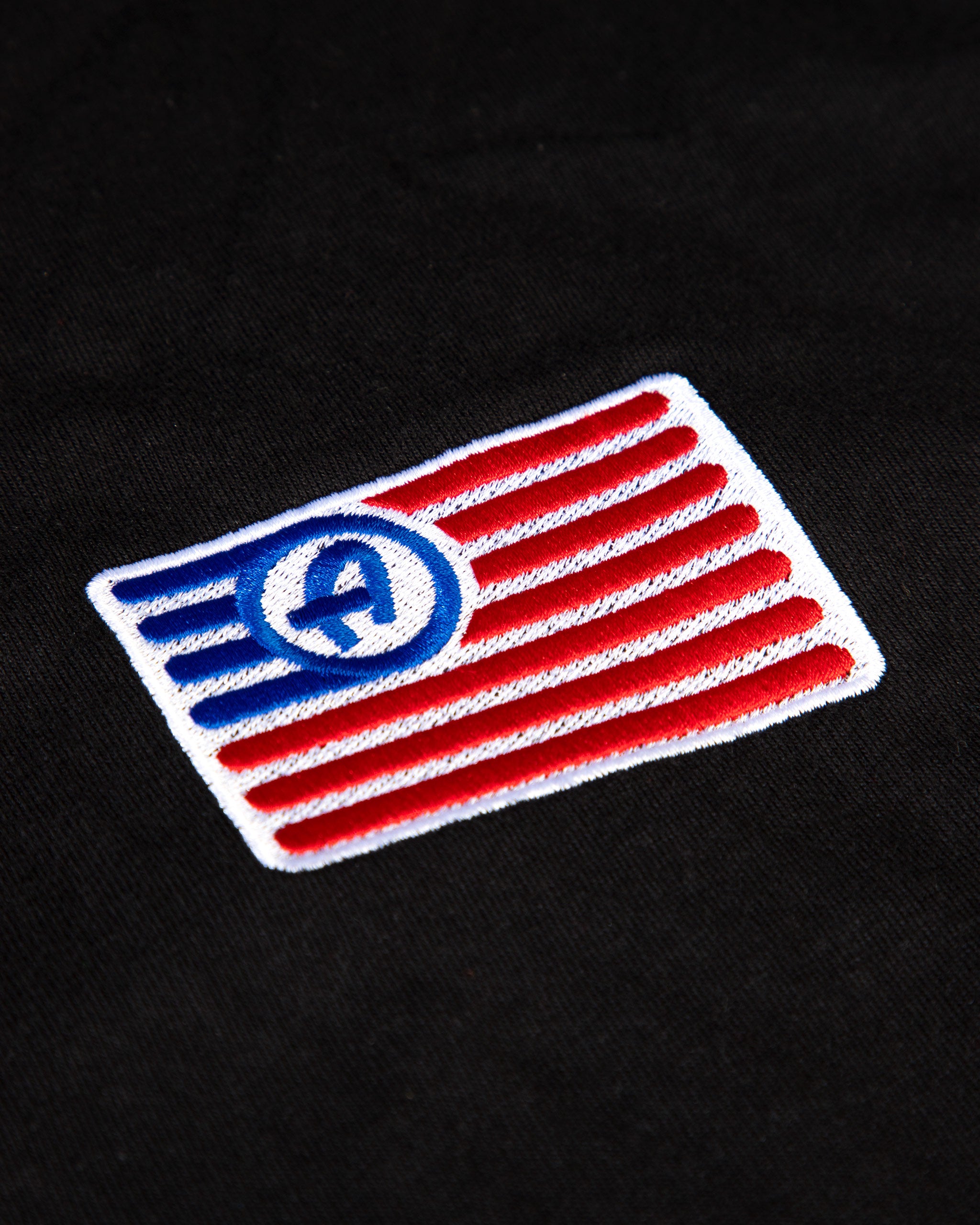 Adam's 4th of July 2022 Flag Patch T-Shirt