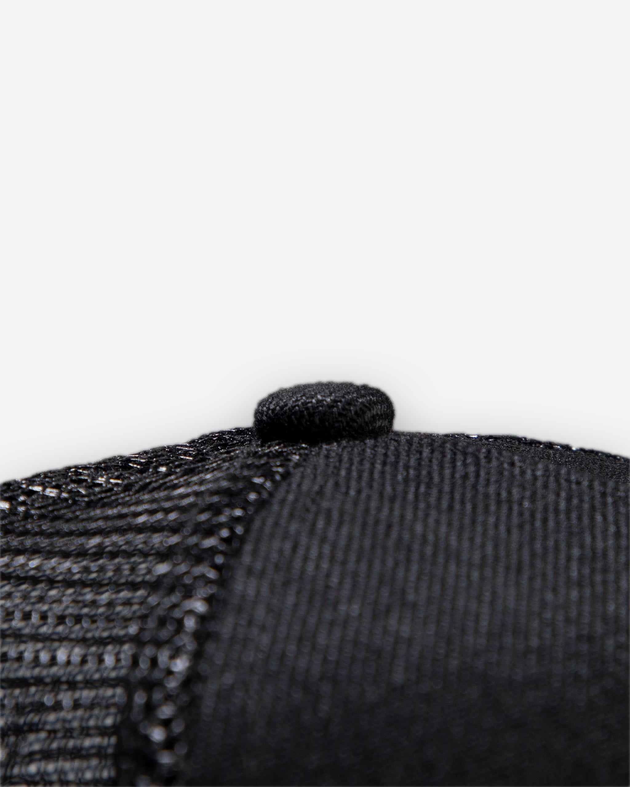 Adam's Black Trucker Hat - Black Patch