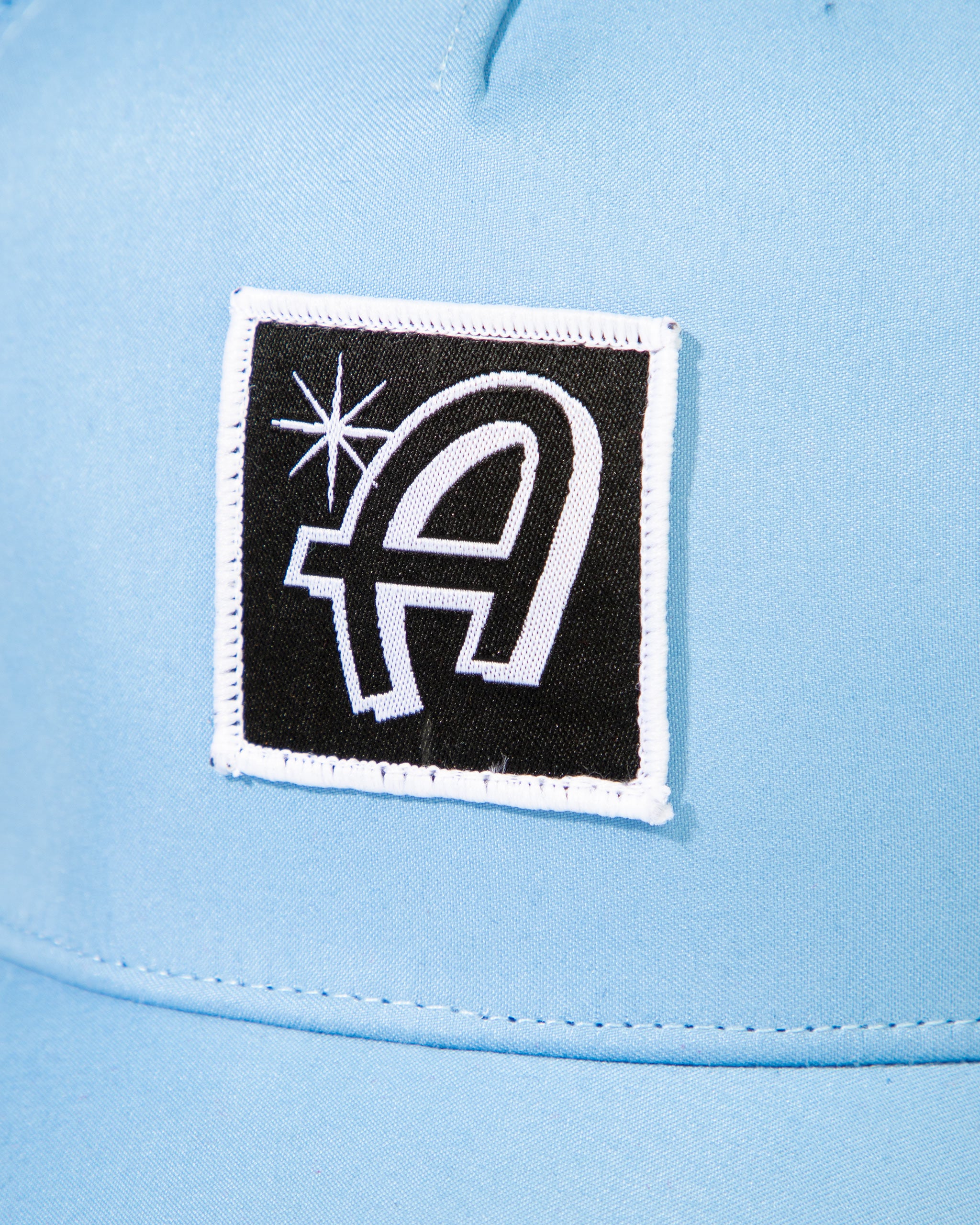 Adam's Sky Blue Curved Trucker Hat