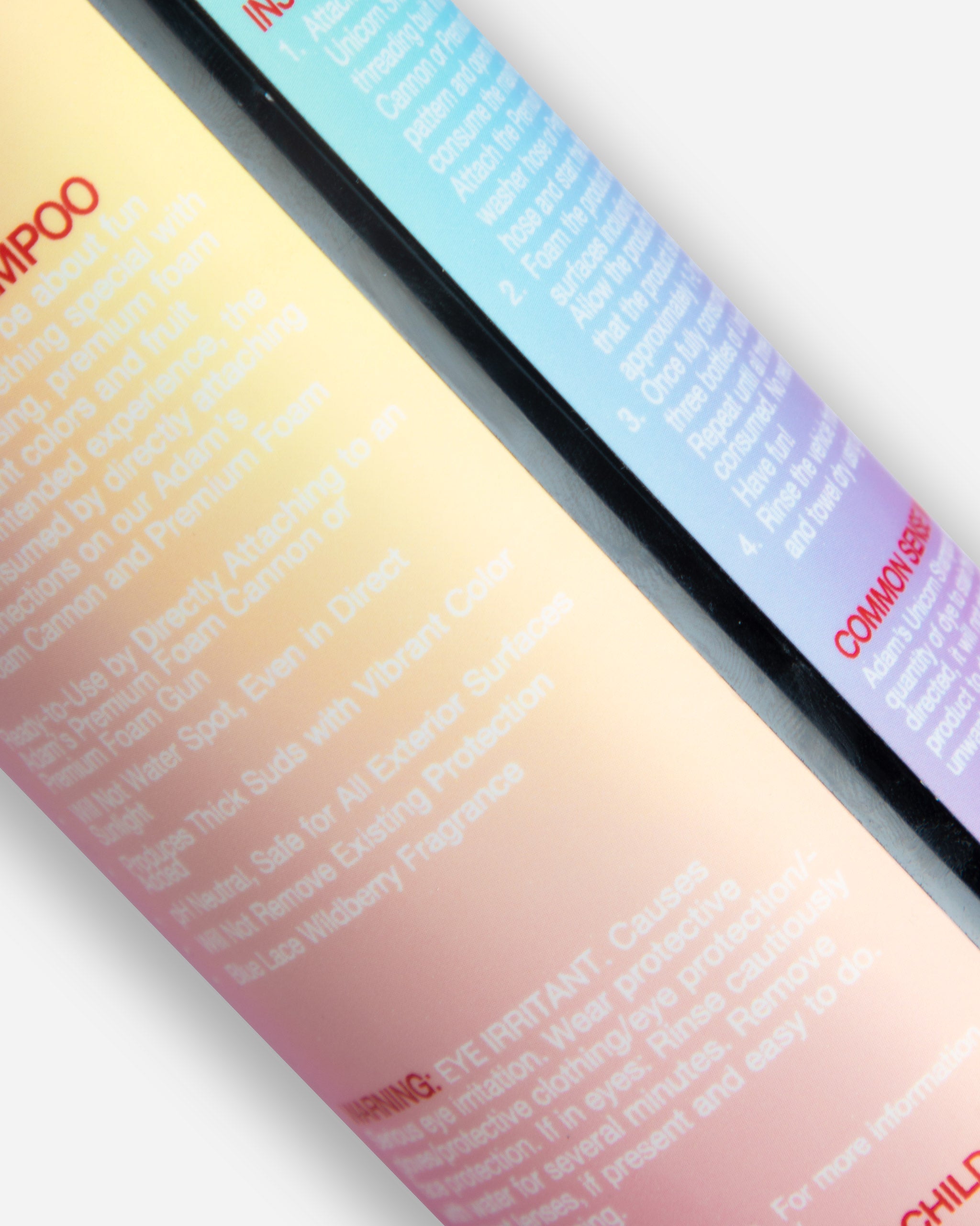 Adam's Blue Unicorn Shampoo