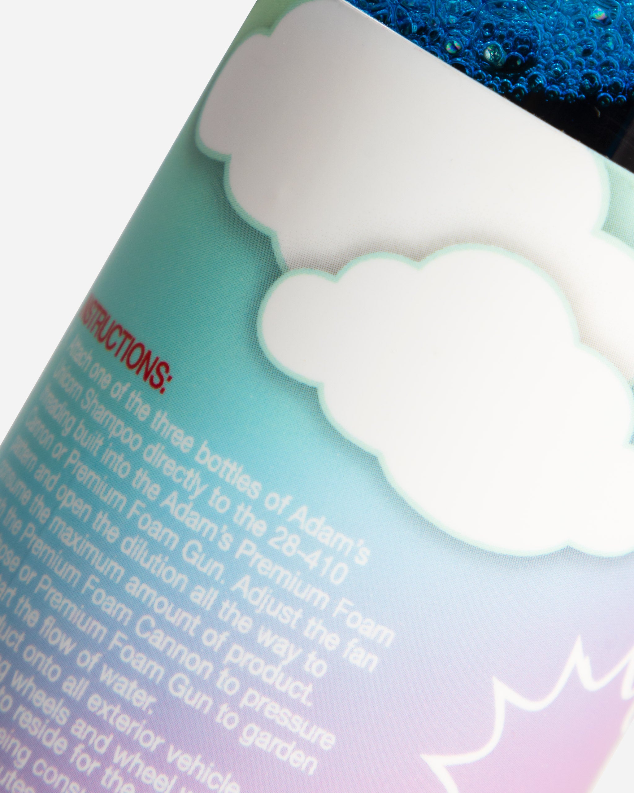 Adam's Blue Unicorn Shampoo