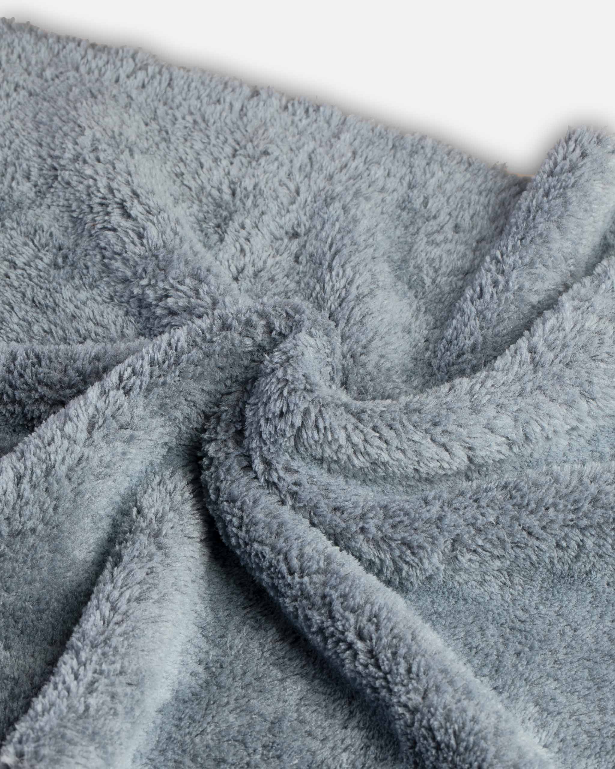 Adam's Borderless Grey Microfiber Towel