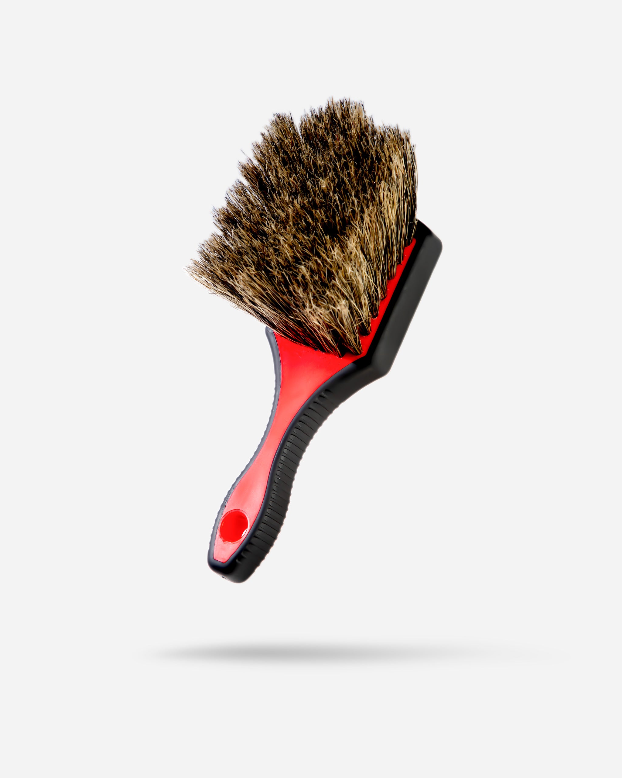 Adam's Rubberized Boars Hair Wheel Face Brush