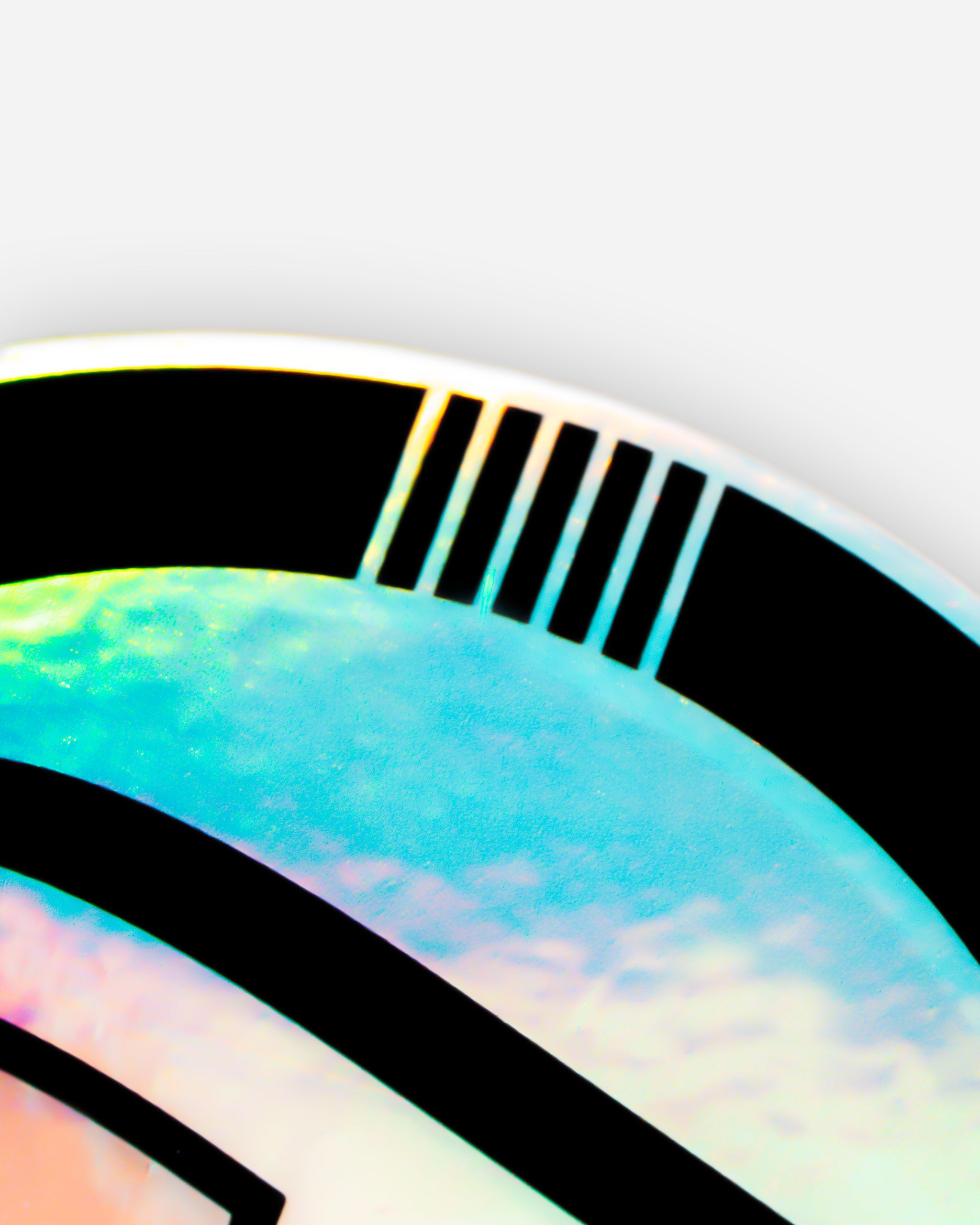 Adam's 3" Holographic Silver Sticker