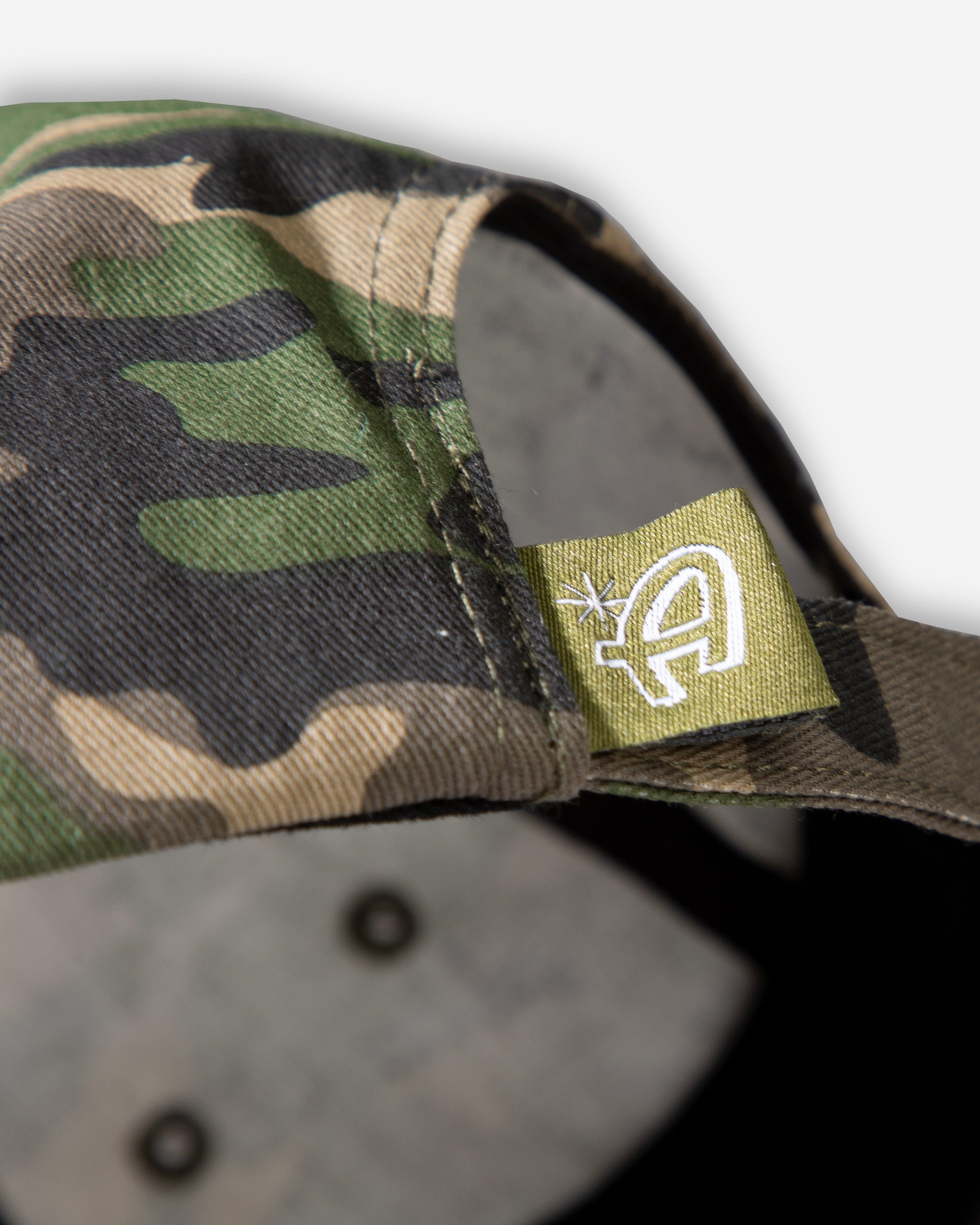 Adam's Camo Square Logo Dad Hat