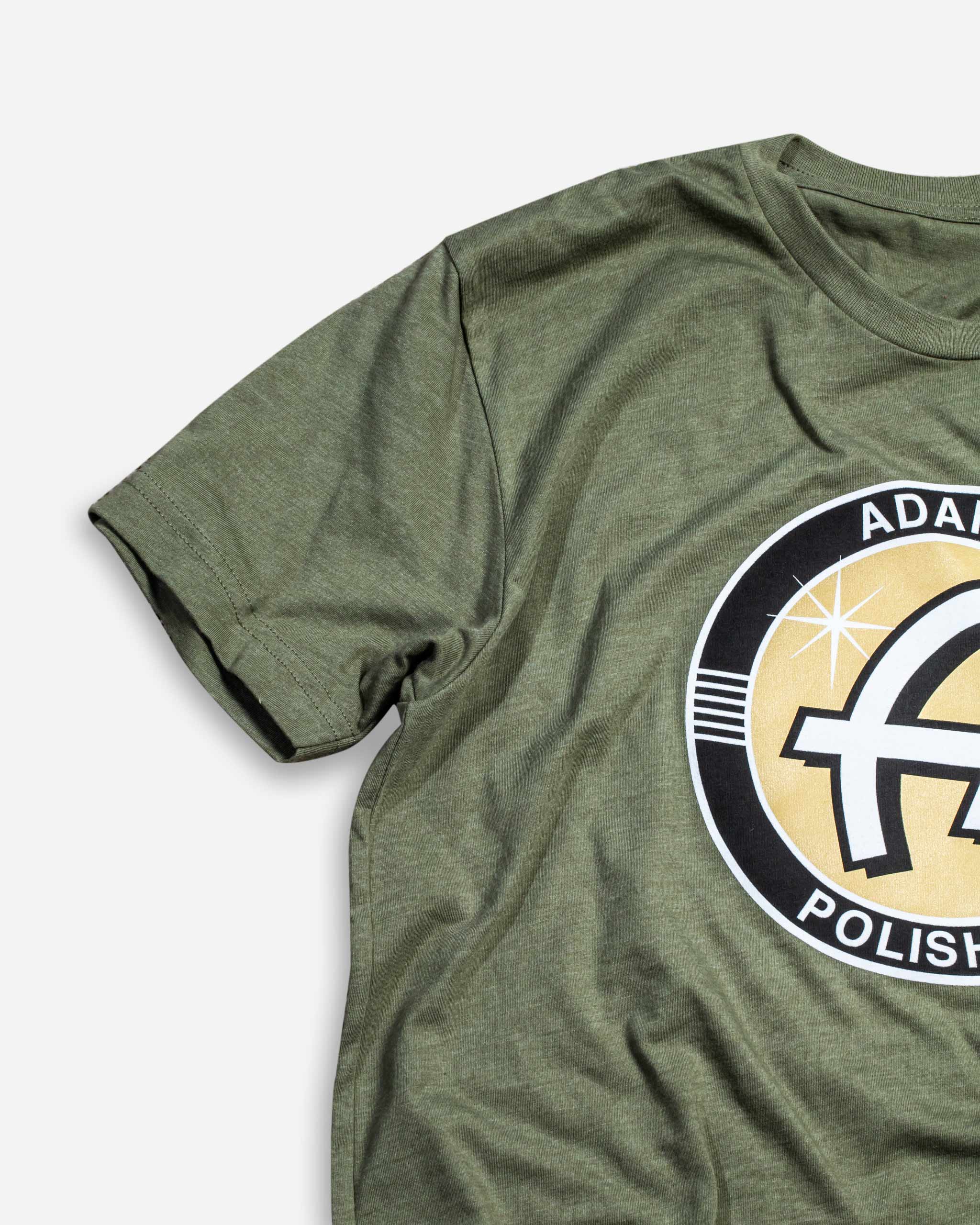 Adam's Green Shirt with Logo