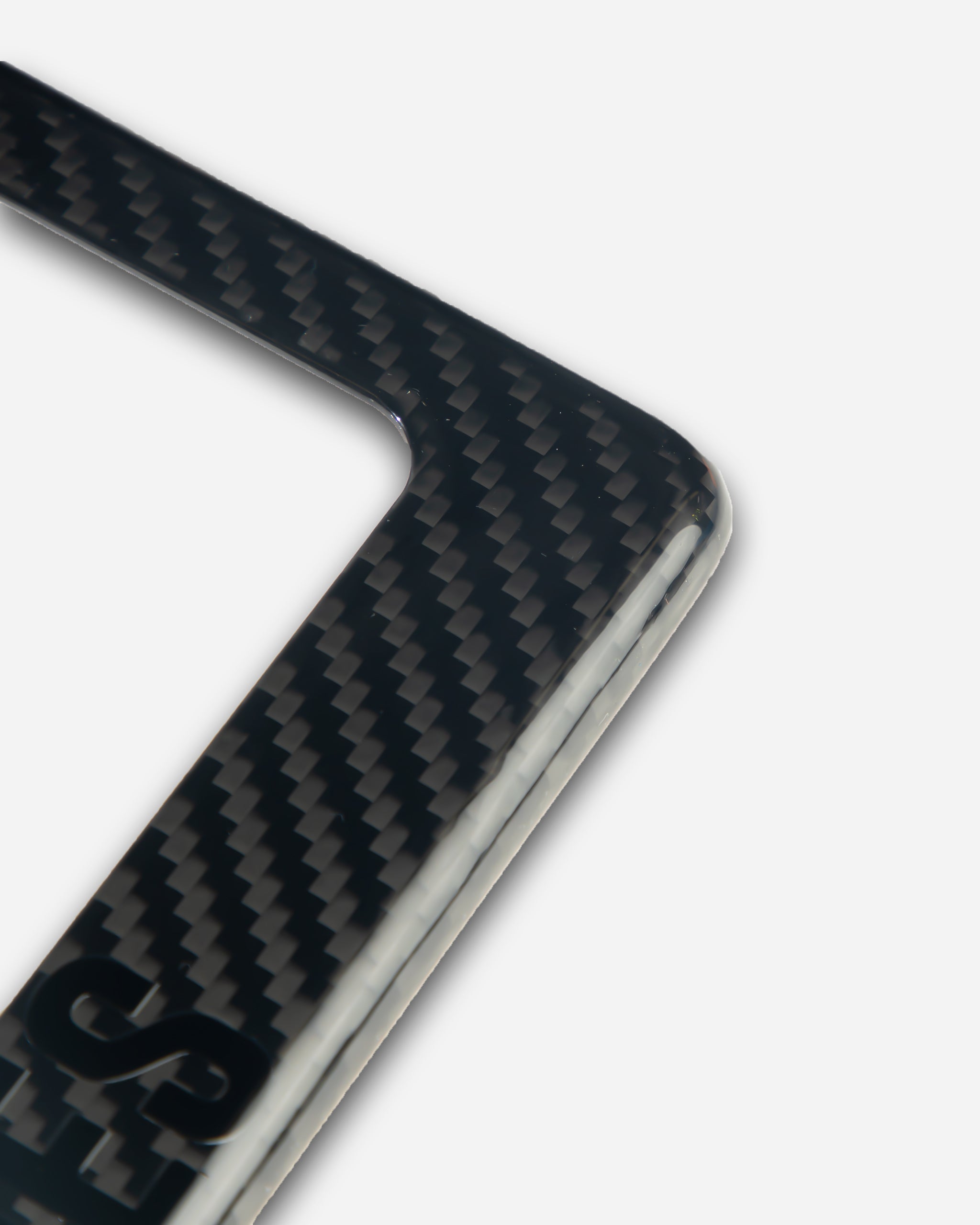 Adam's Carbon Fiber License Plate Frame