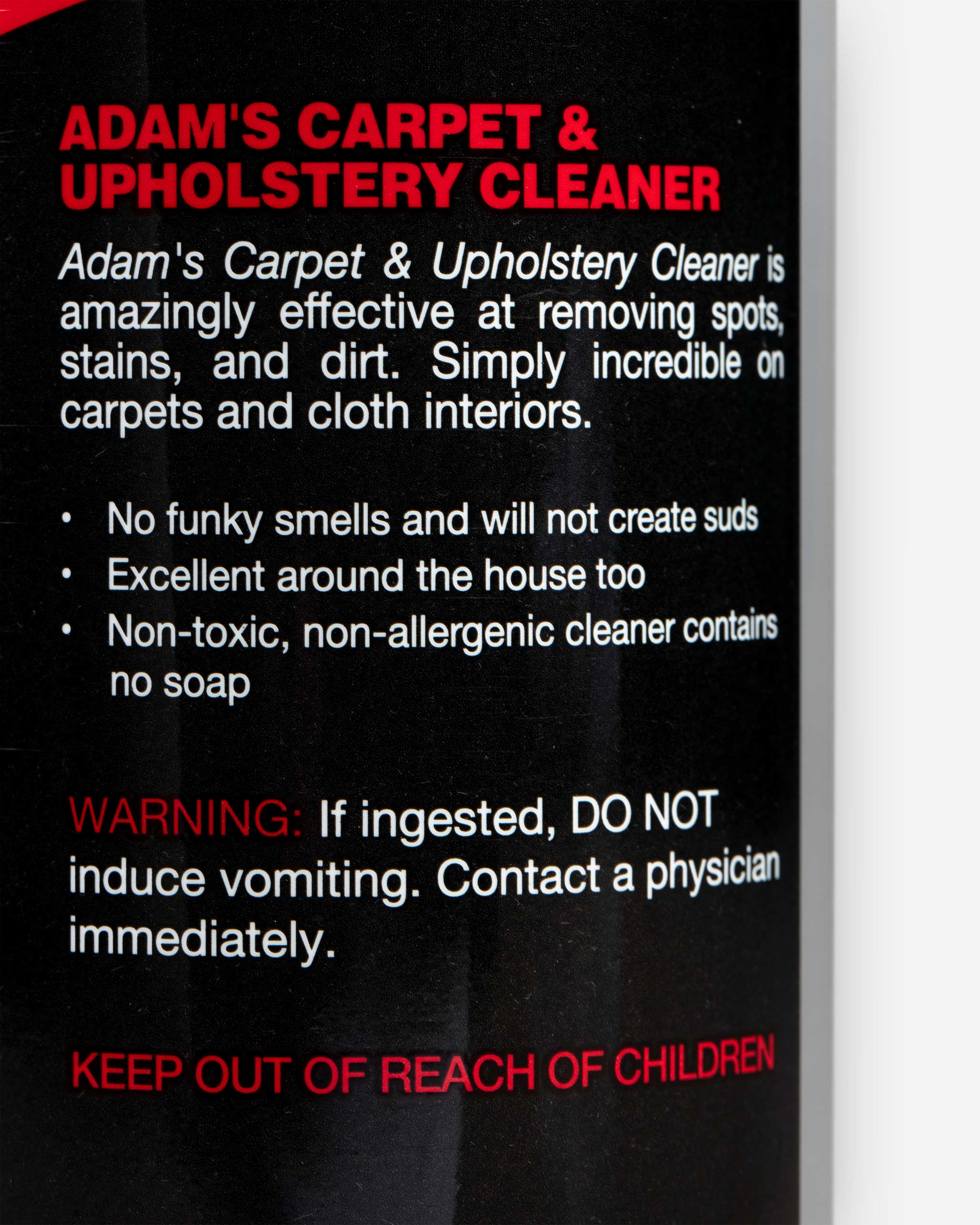 Adam's Carpet & Upholstery Cleaner