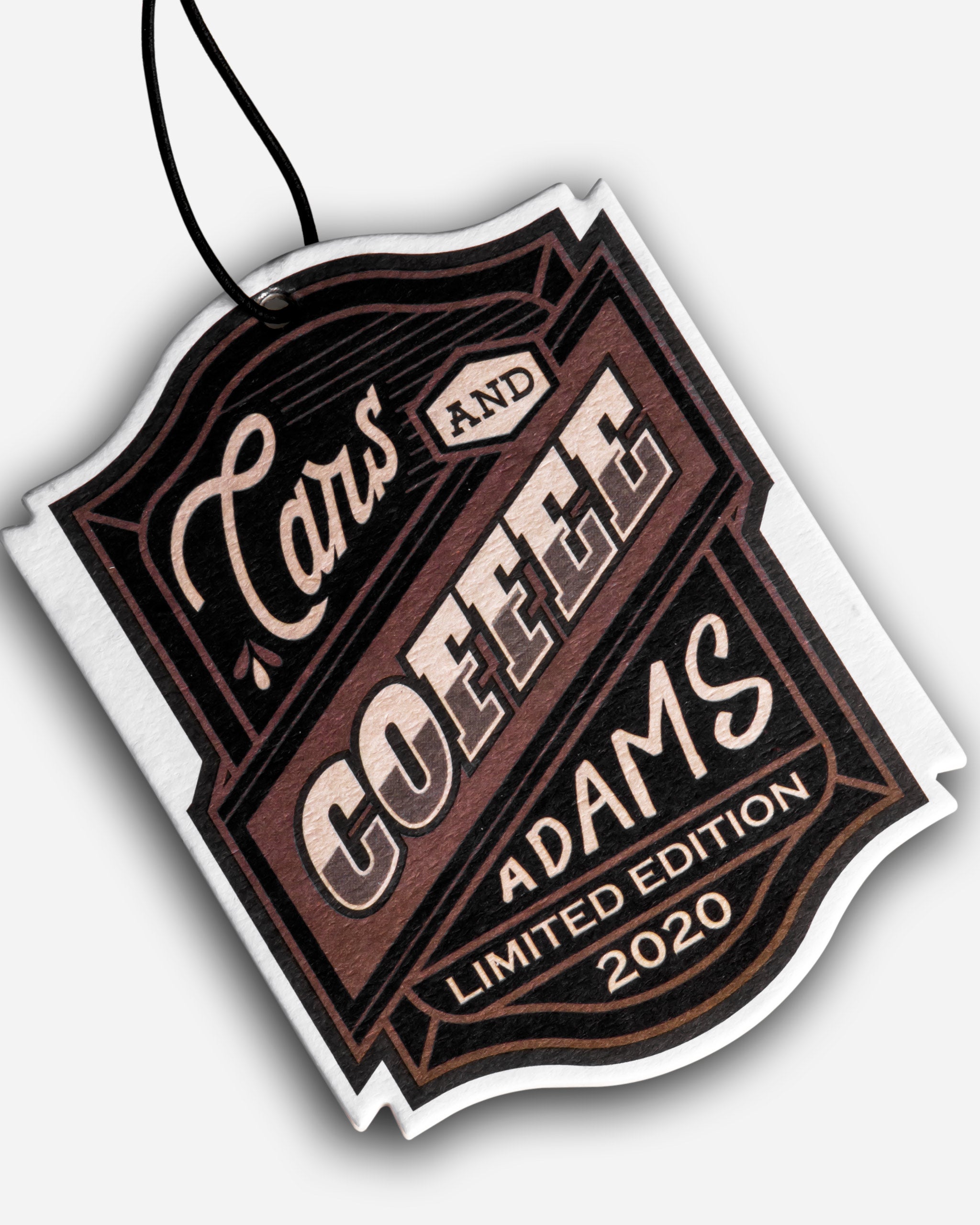 Adam's Cars & Coffee Air Freshener (Deluxe)
