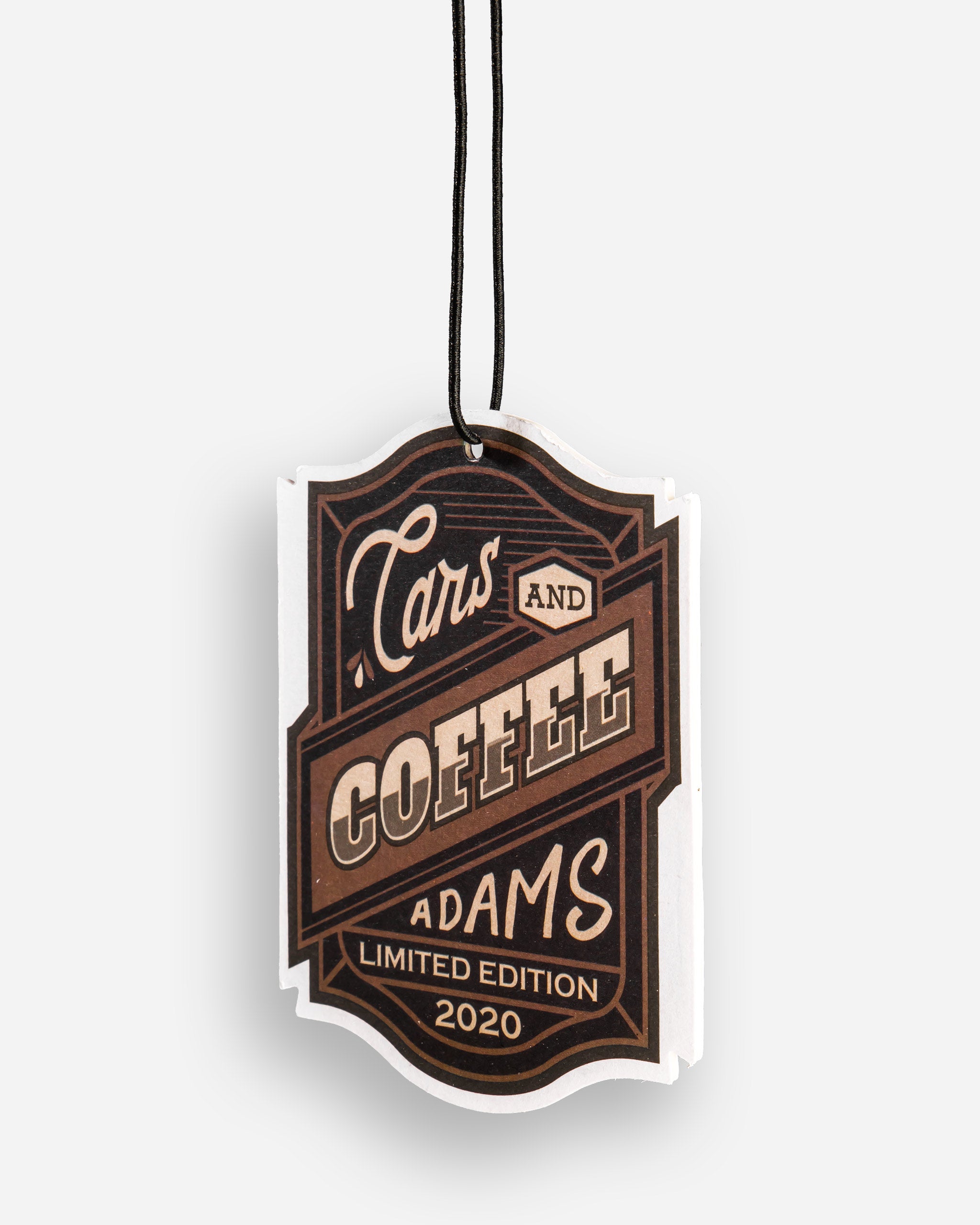 Adam's Cars & Coffee Air Freshener (Deluxe)