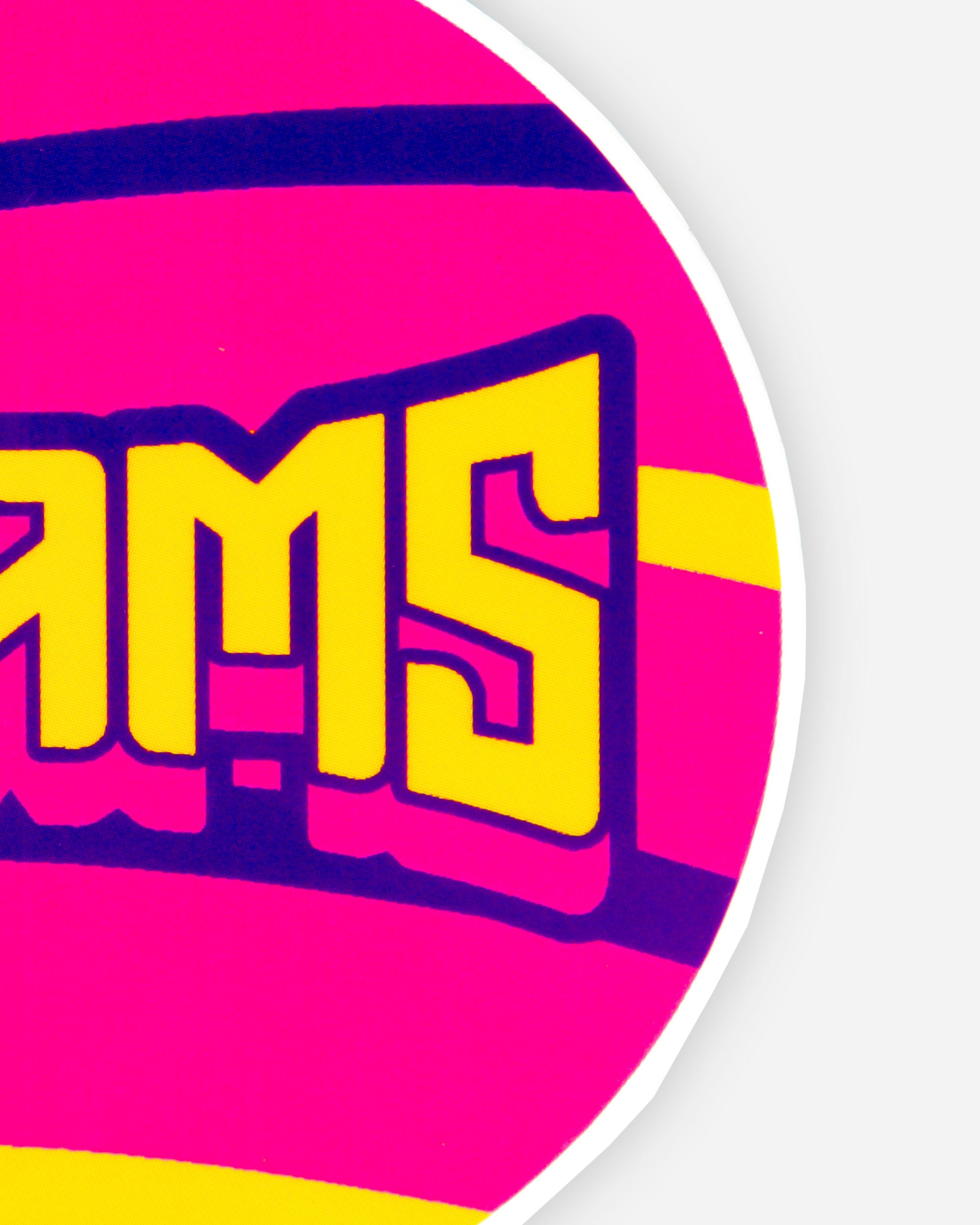 Adam's Vivid Circle Sticker