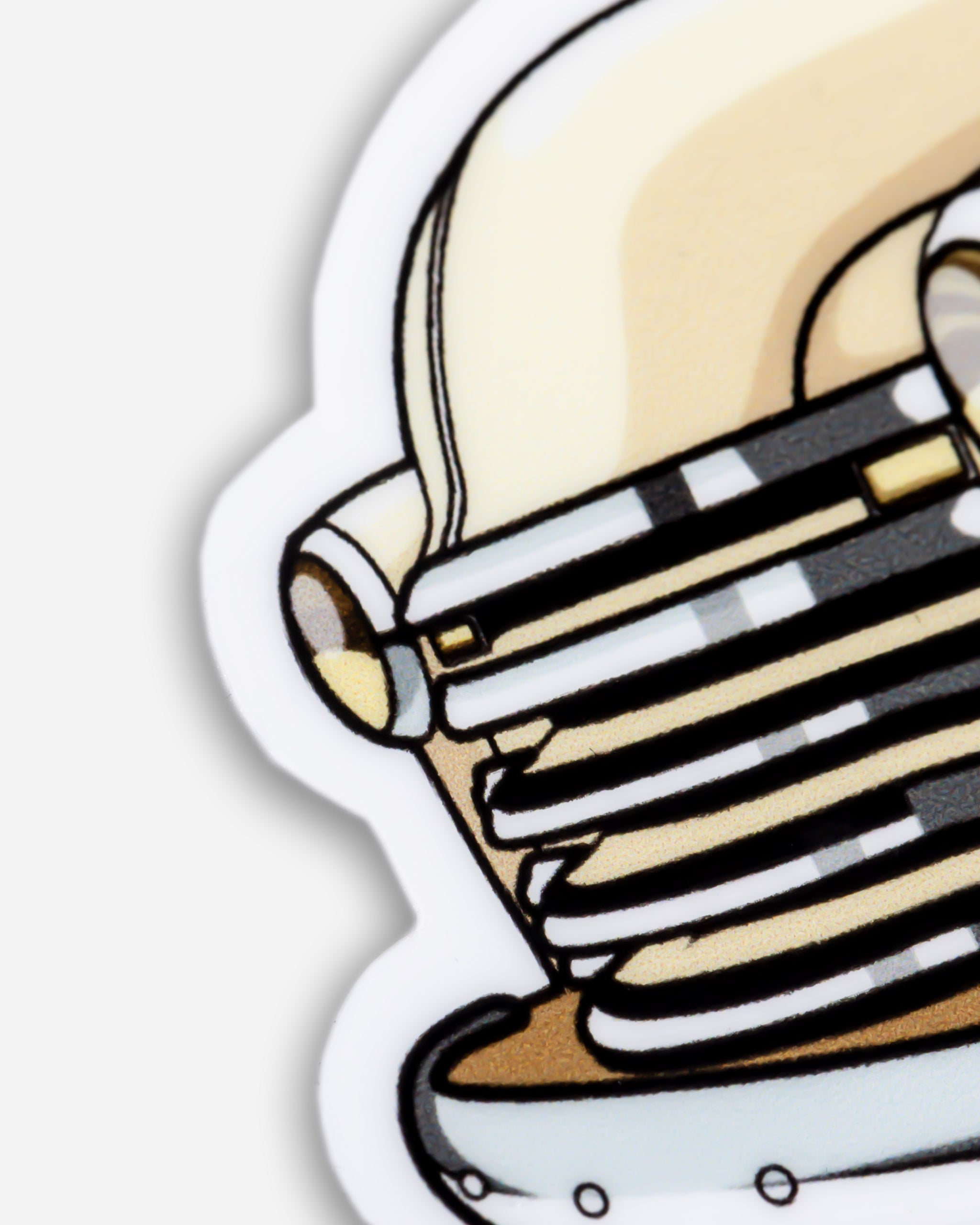 Adam's Santa Truck Sticker