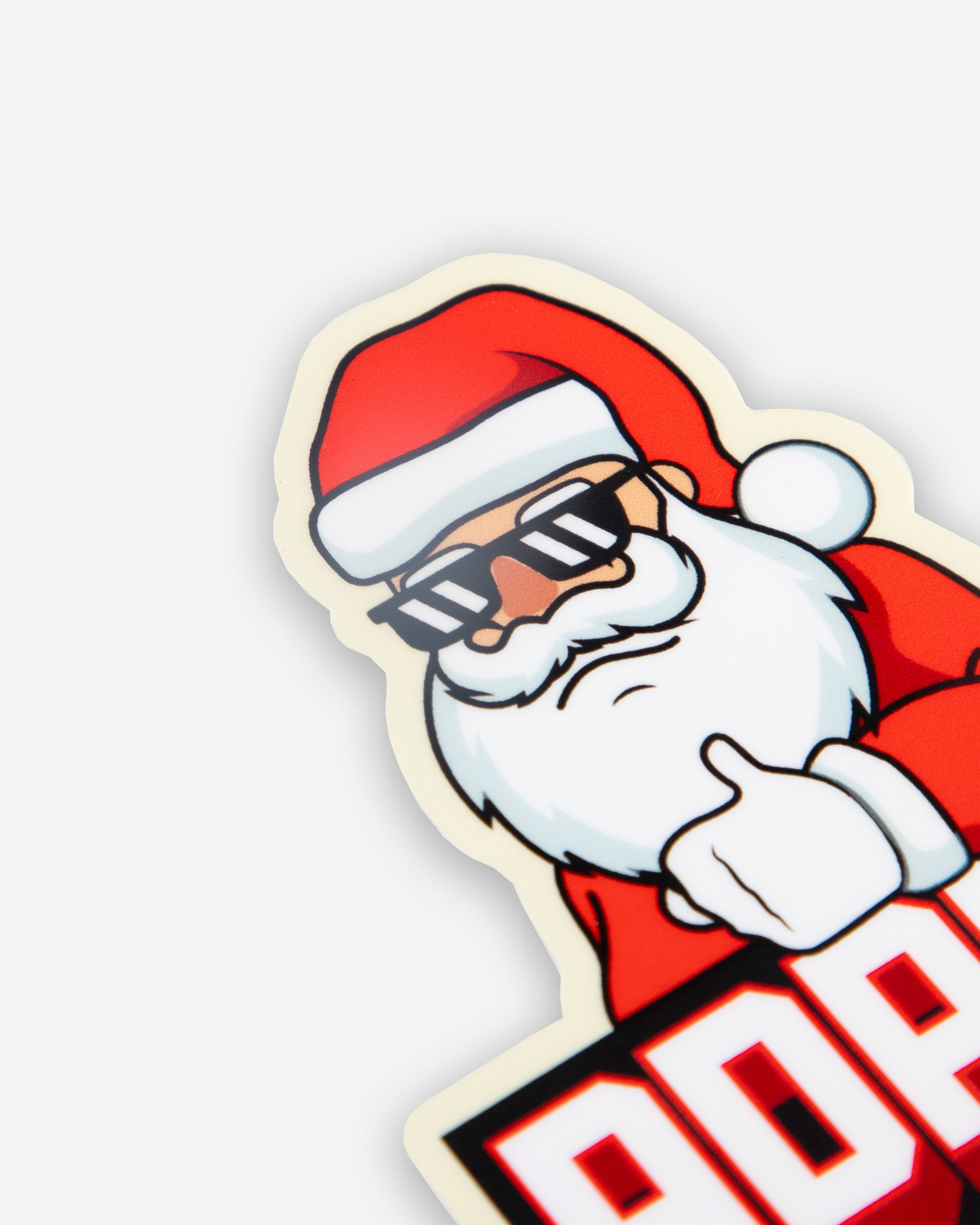 Adam's Classic Santa Sticker