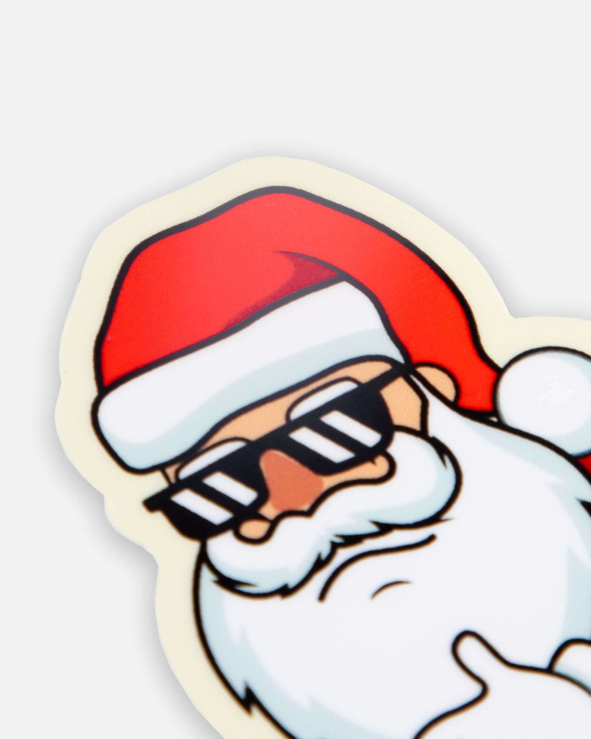 Adam's Classic Santa Sticker