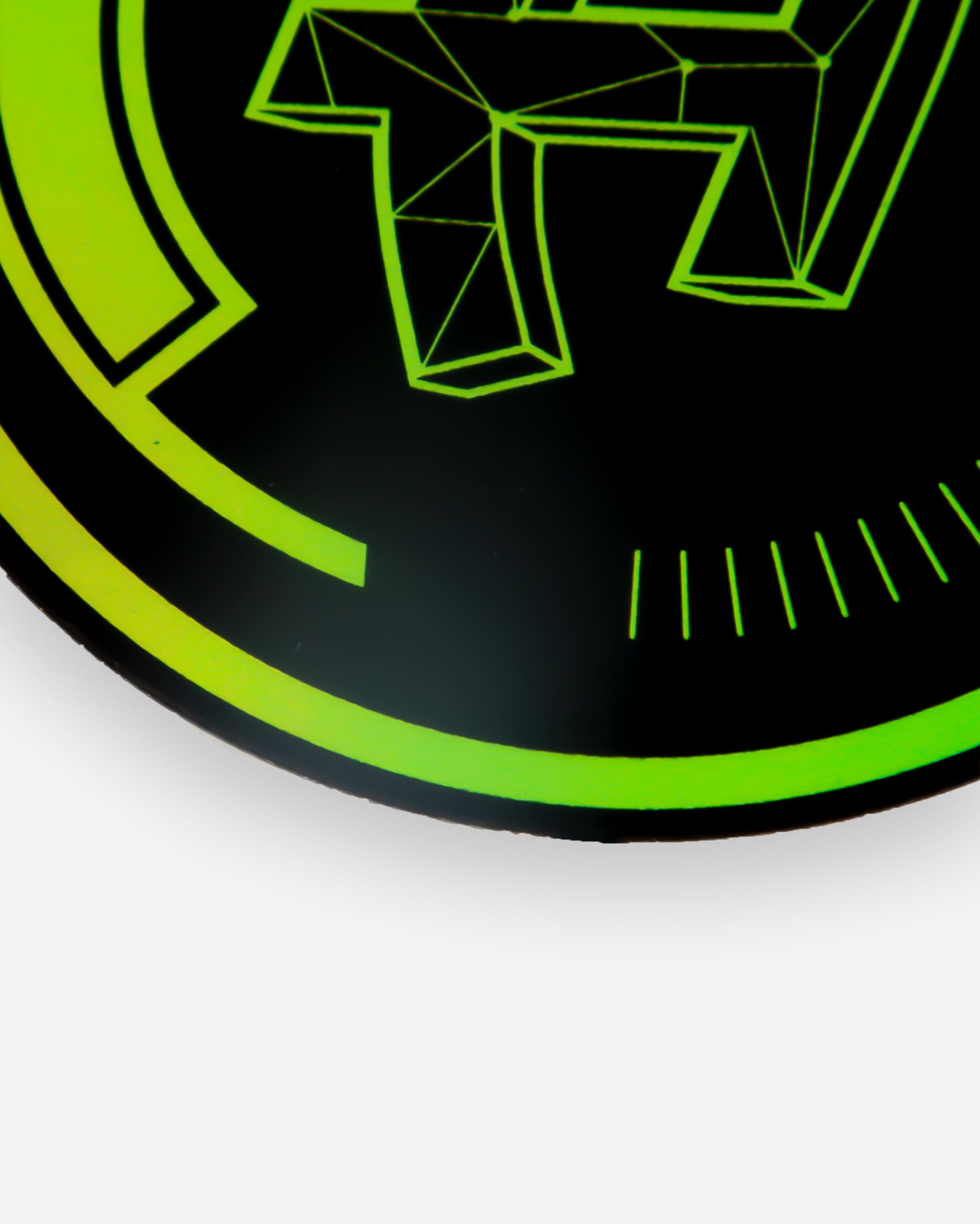 Adam's Cyber Circle Logo Holographic Sticker