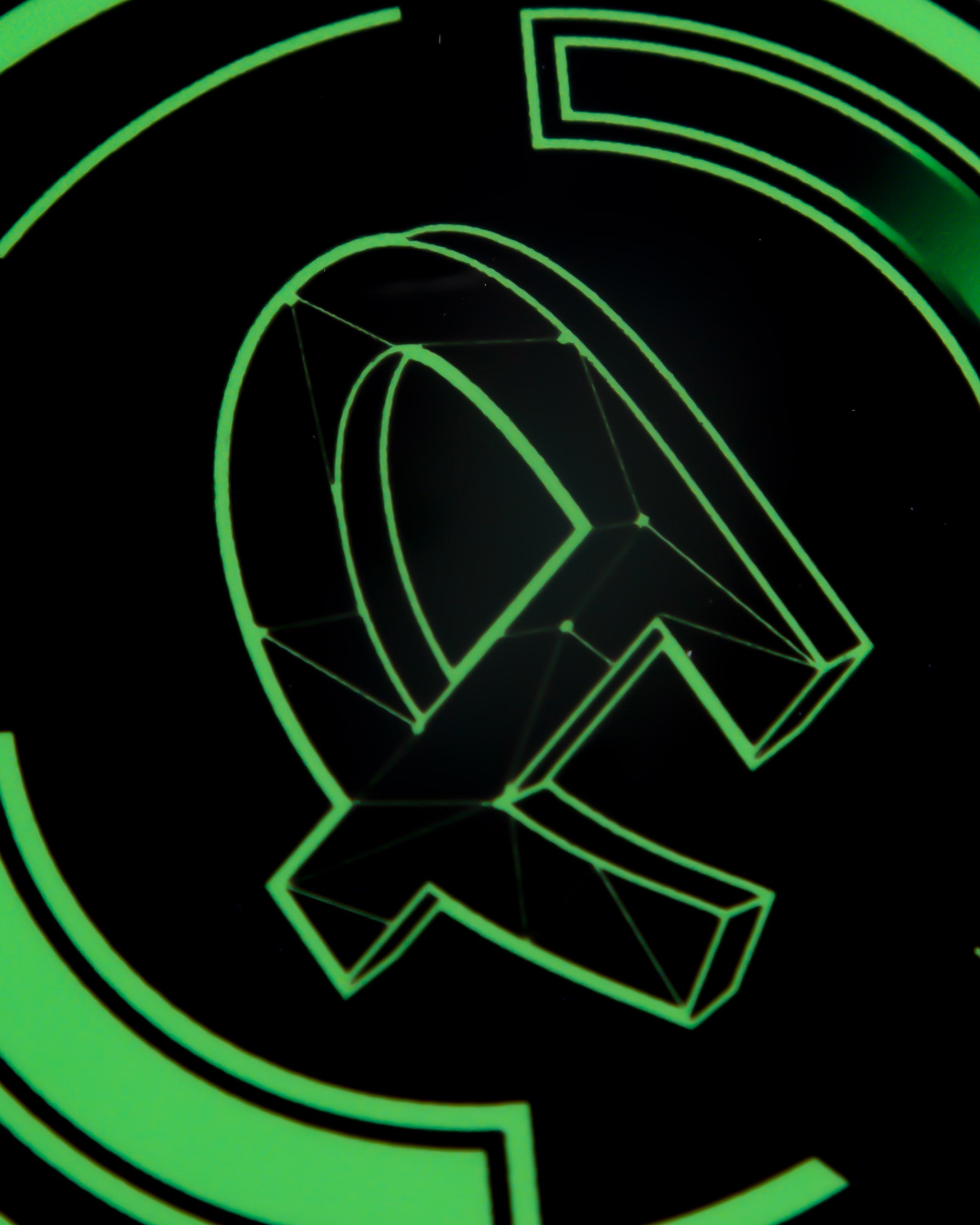 Adam's Cyber Circle Logo Sticker
