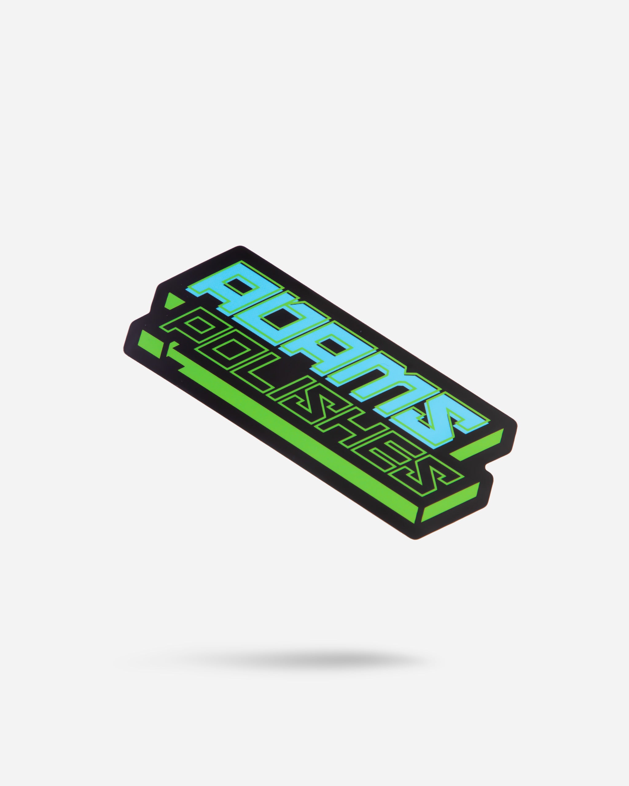 Adam's Cyber Monday Text Logo Sticker