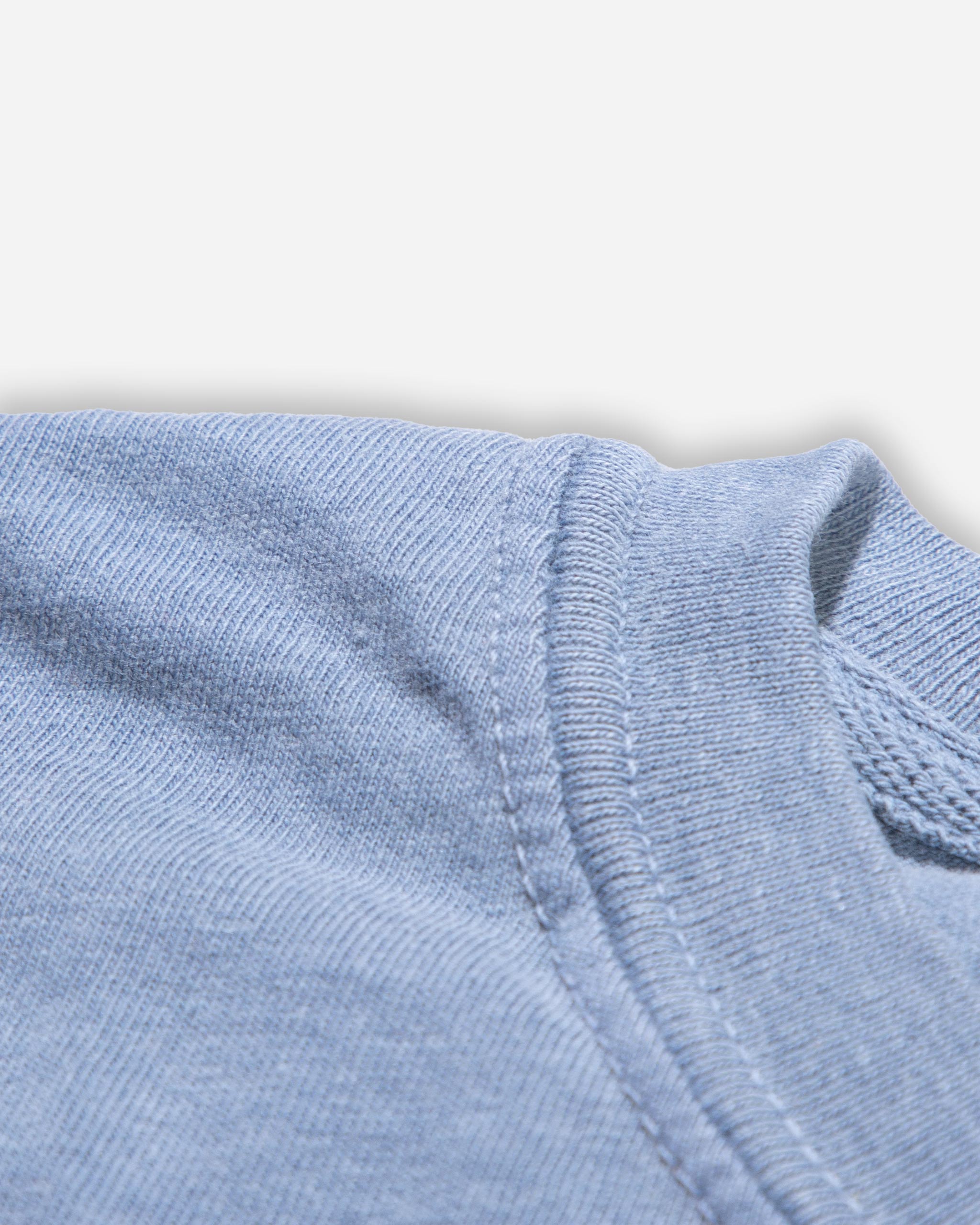 Adam's Blue Holiday Long Sleeve T-Shirt