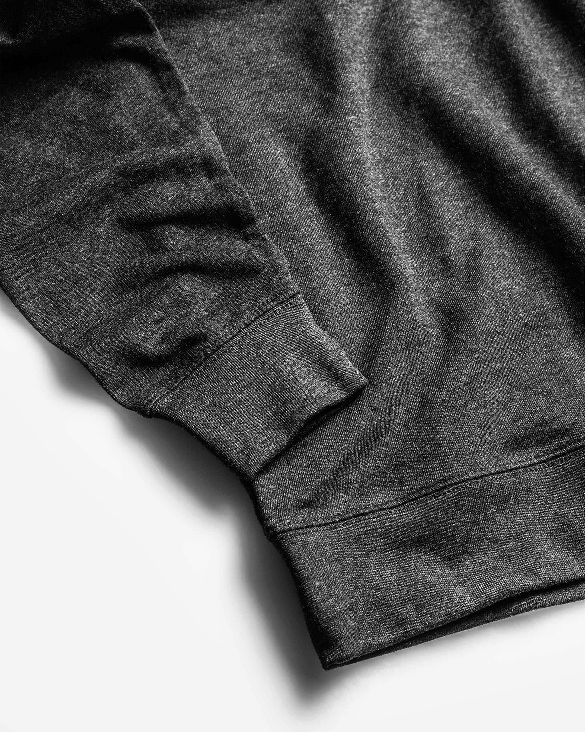 Adam's Grey Brushed Logo Crewneck