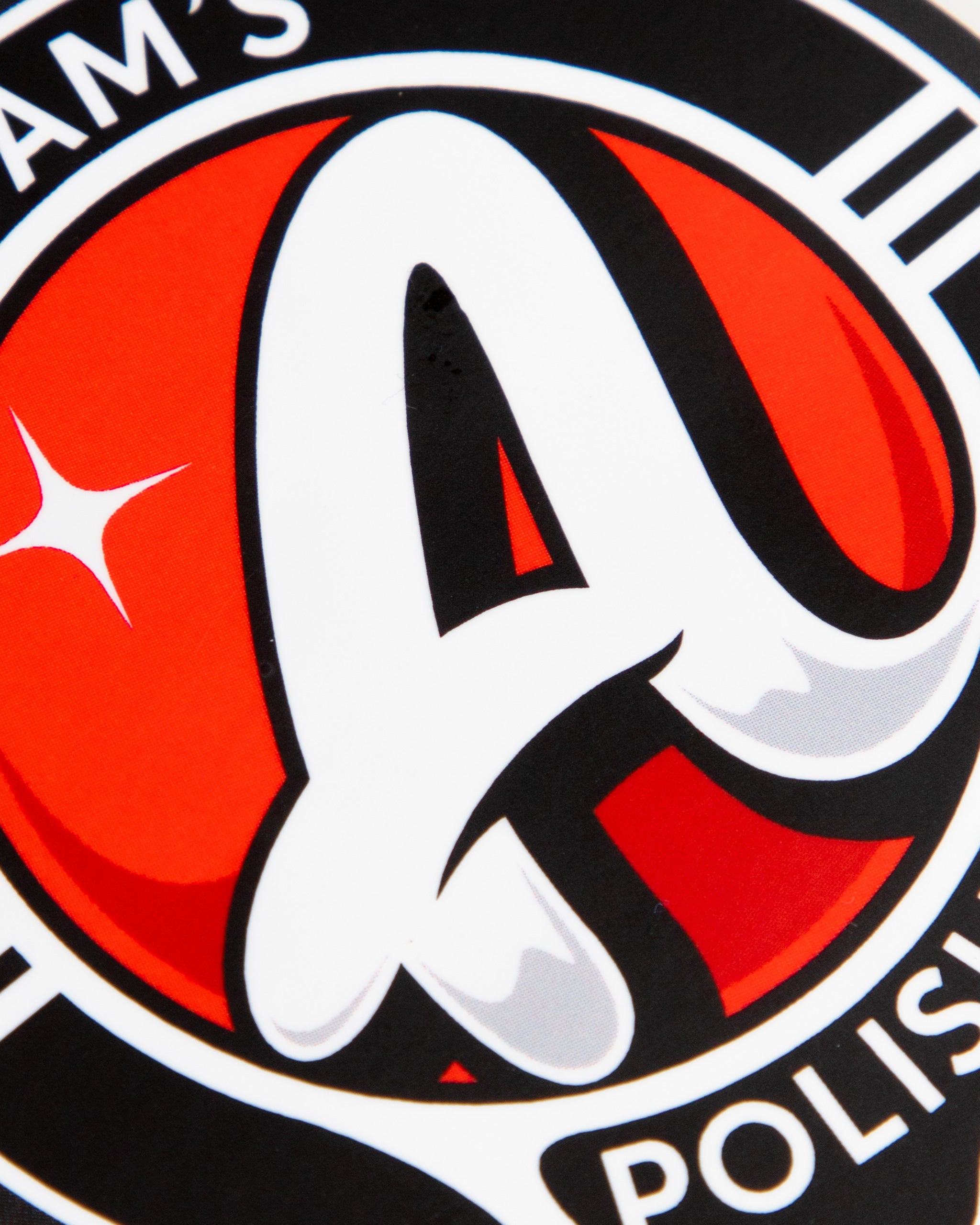 Adam's Melting Logo 3" Sticker