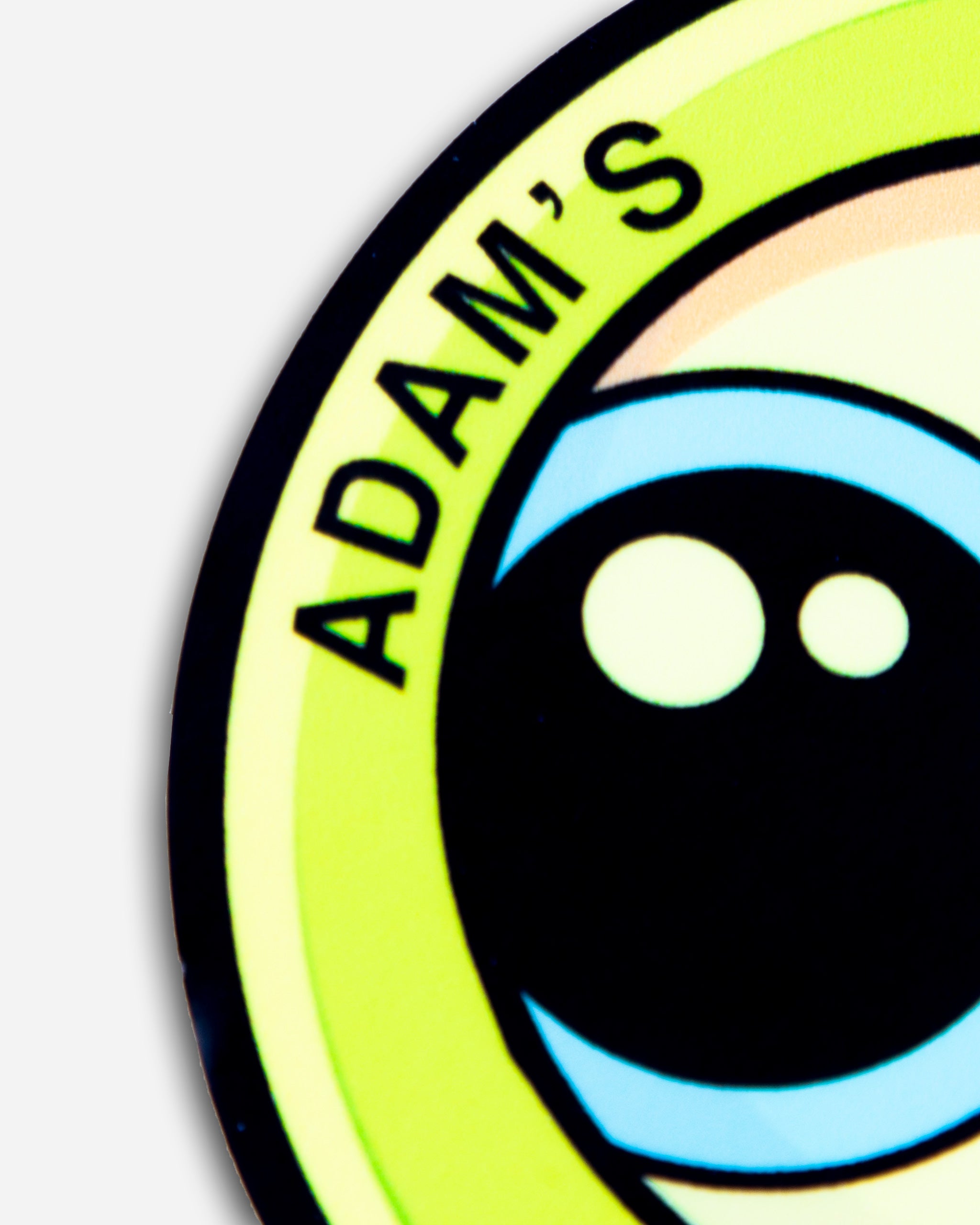 Adam's 3" Eyeball Sticker