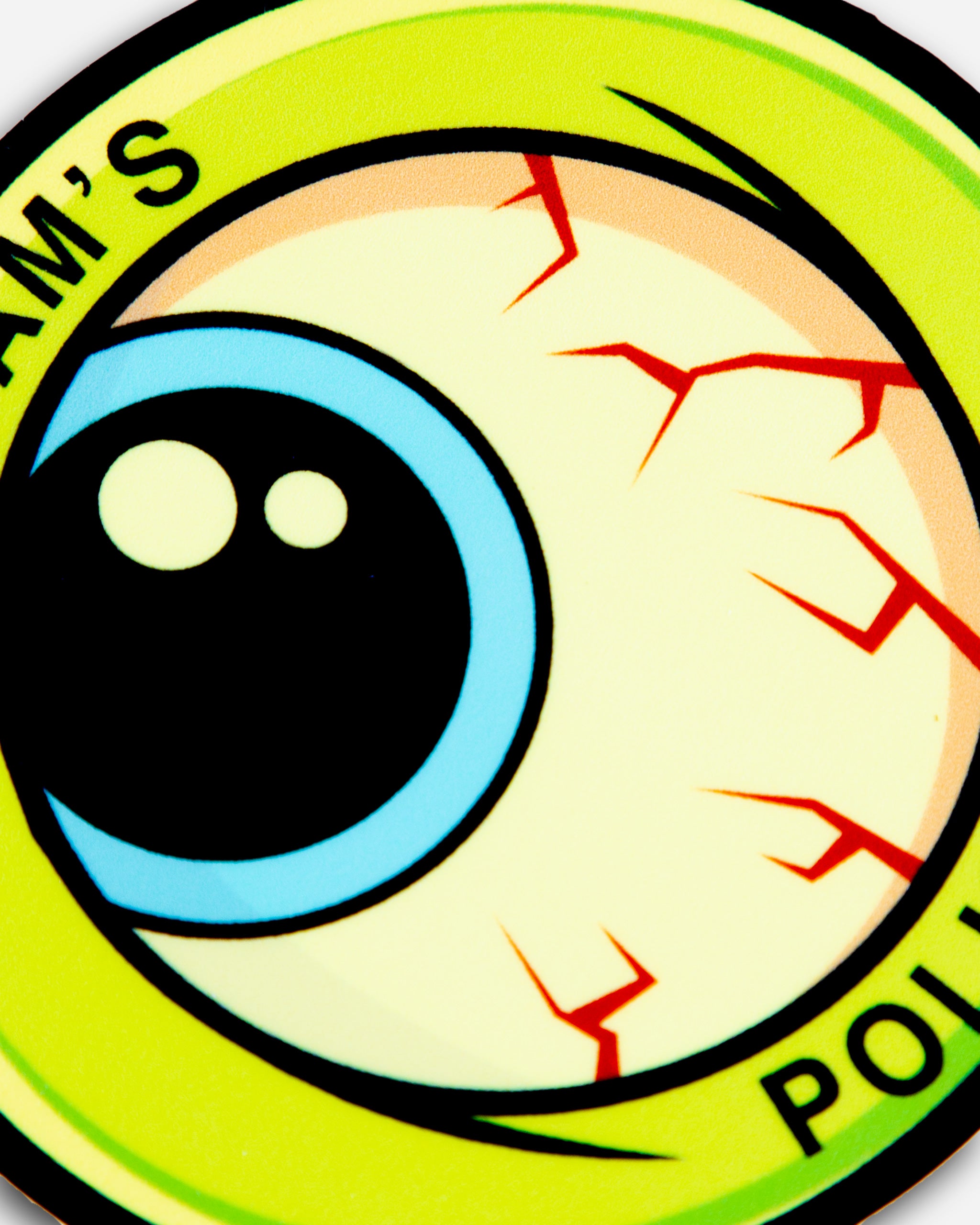 Adam's 3" Eyeball Sticker