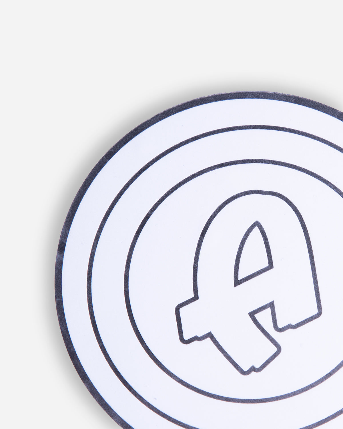 Adam's 3" Frost Silver Sticker