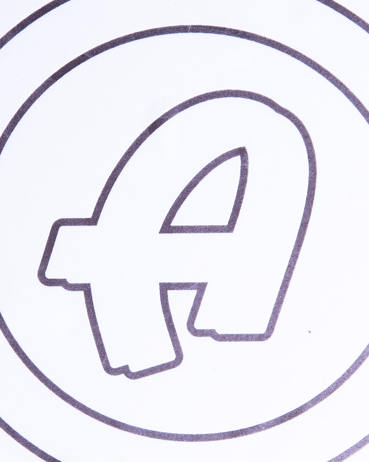 Adam's 3" Frost Silver Sticker