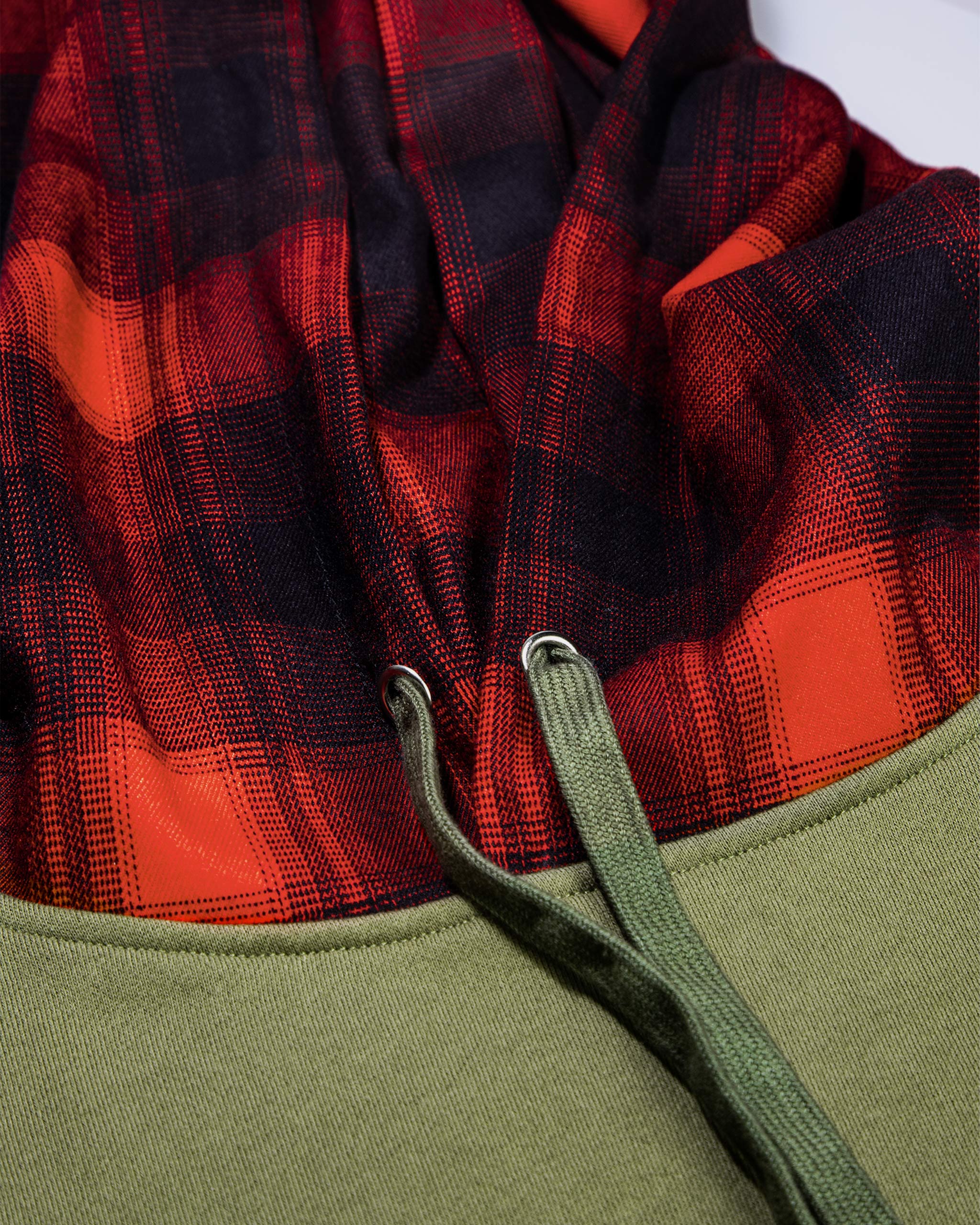 Adam's Two Tone Plaid Hoodie