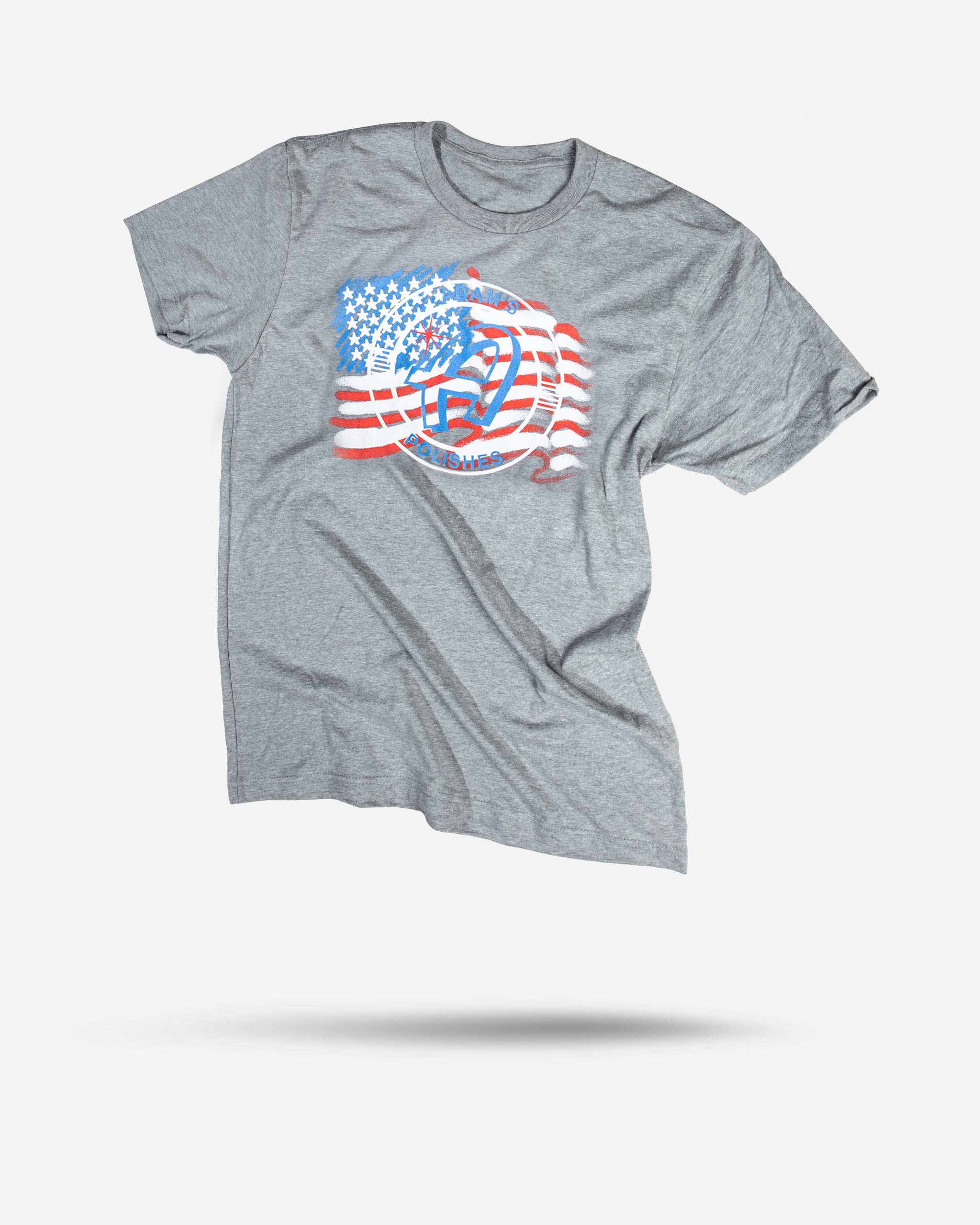Adam's Grey USA T-Shirt