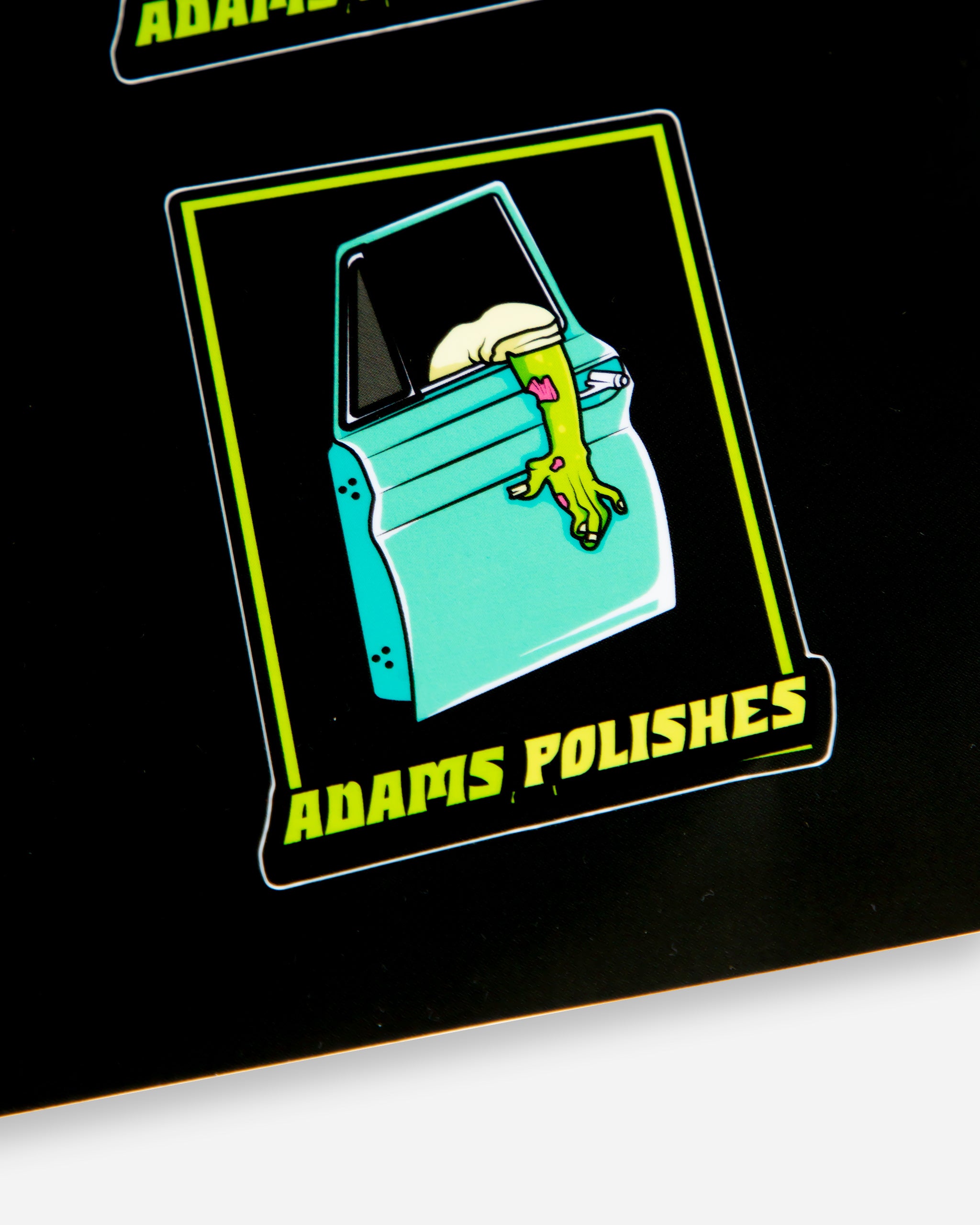 Adam's Halloween Car Parts Sticker Sheet