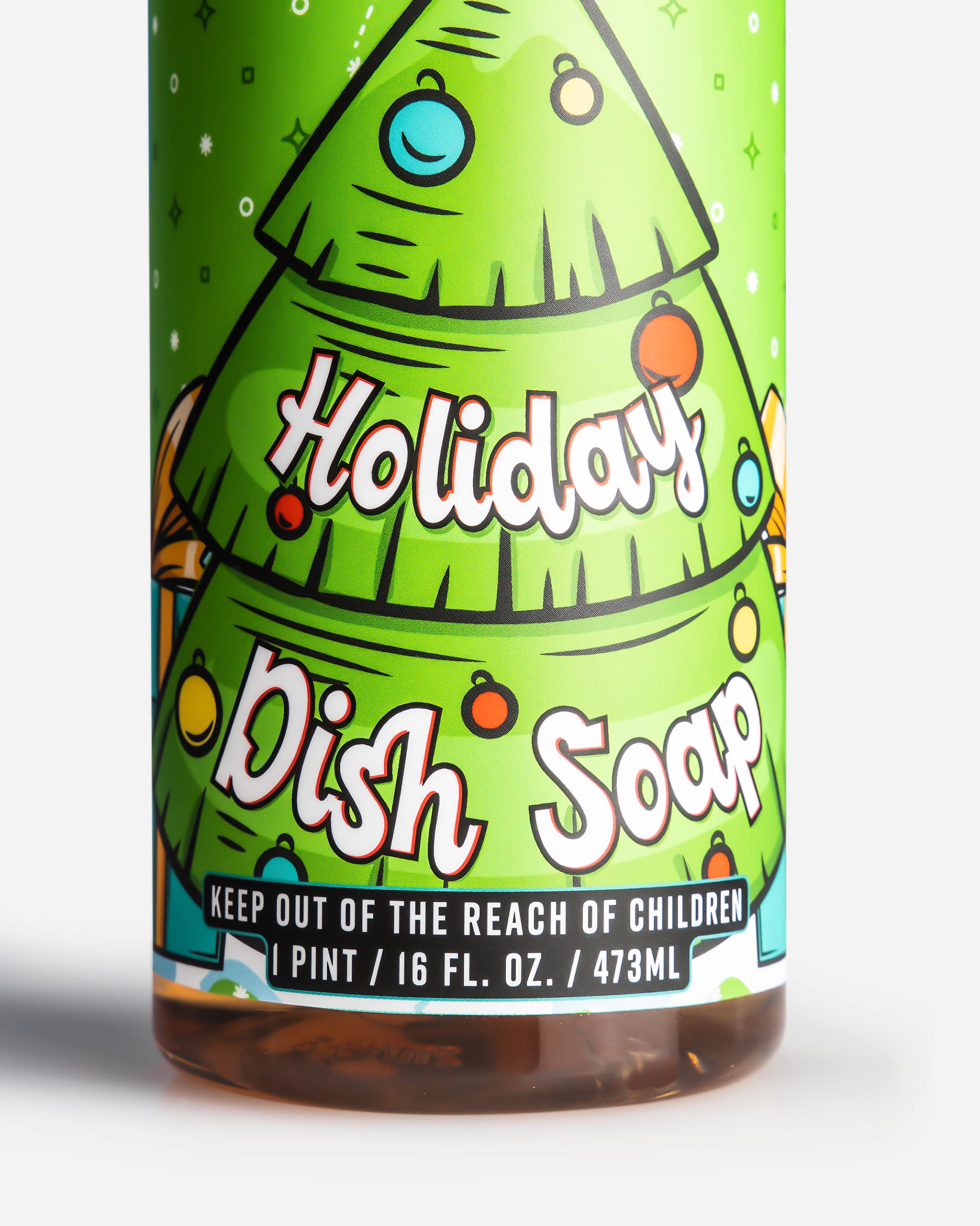 Adam's Christmas Tree Dish Soap