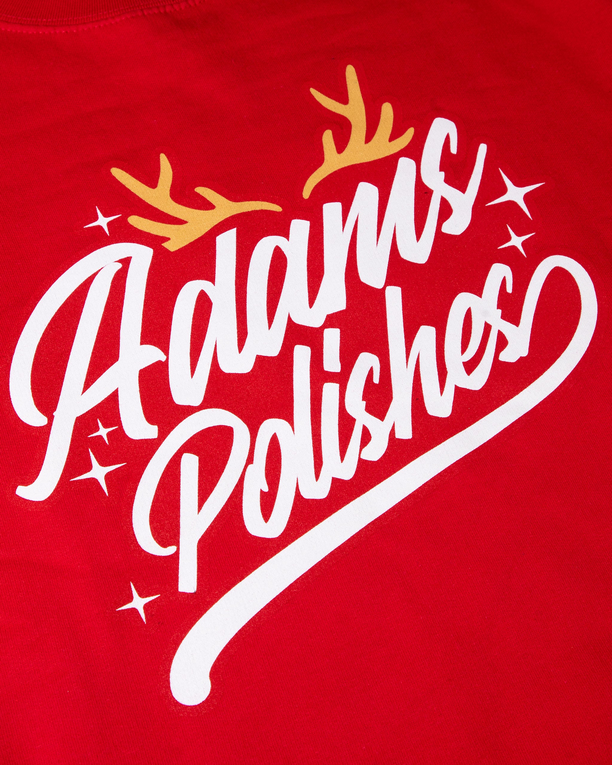 Adam's Holiday Antlers Crewneck