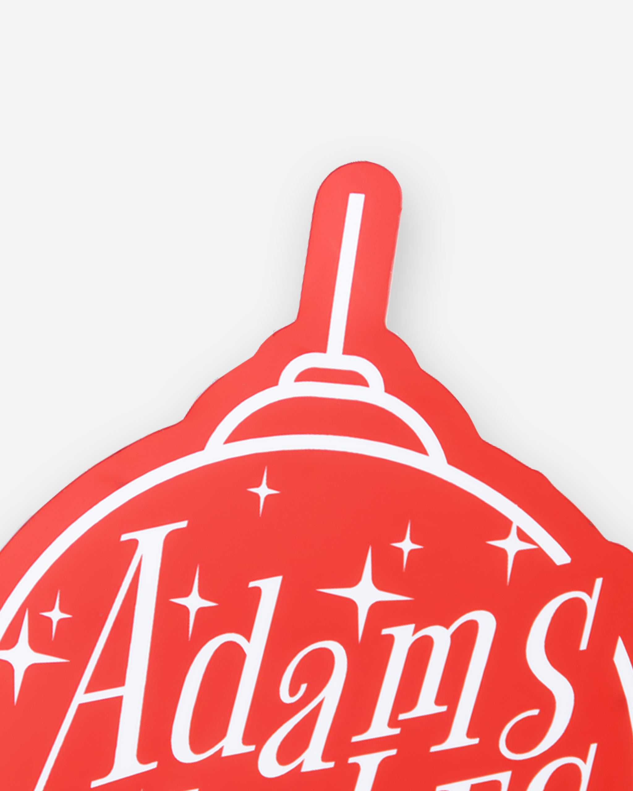 Adam's Holiday Ornament Sticker