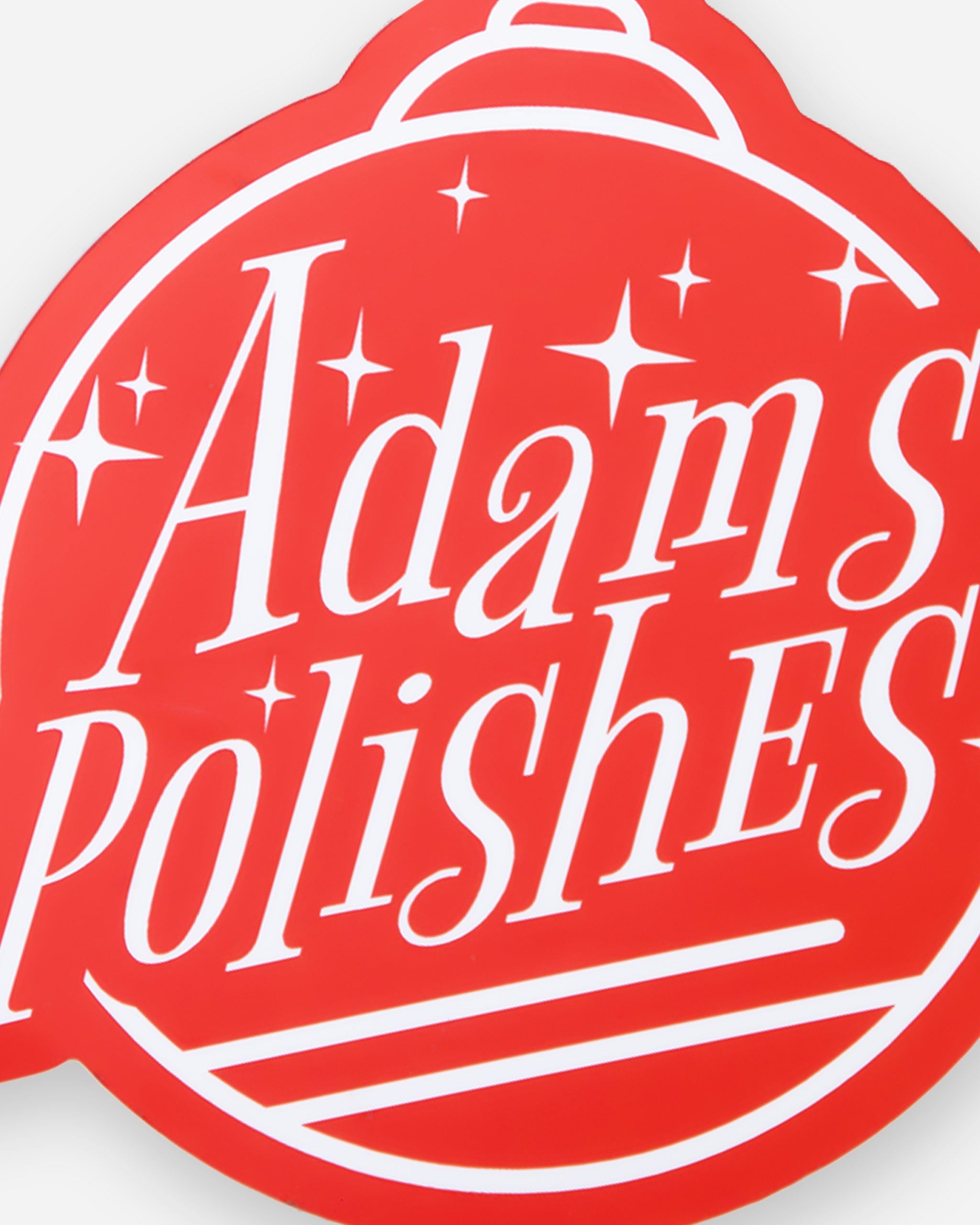 Adam's Holiday Ornament Sticker