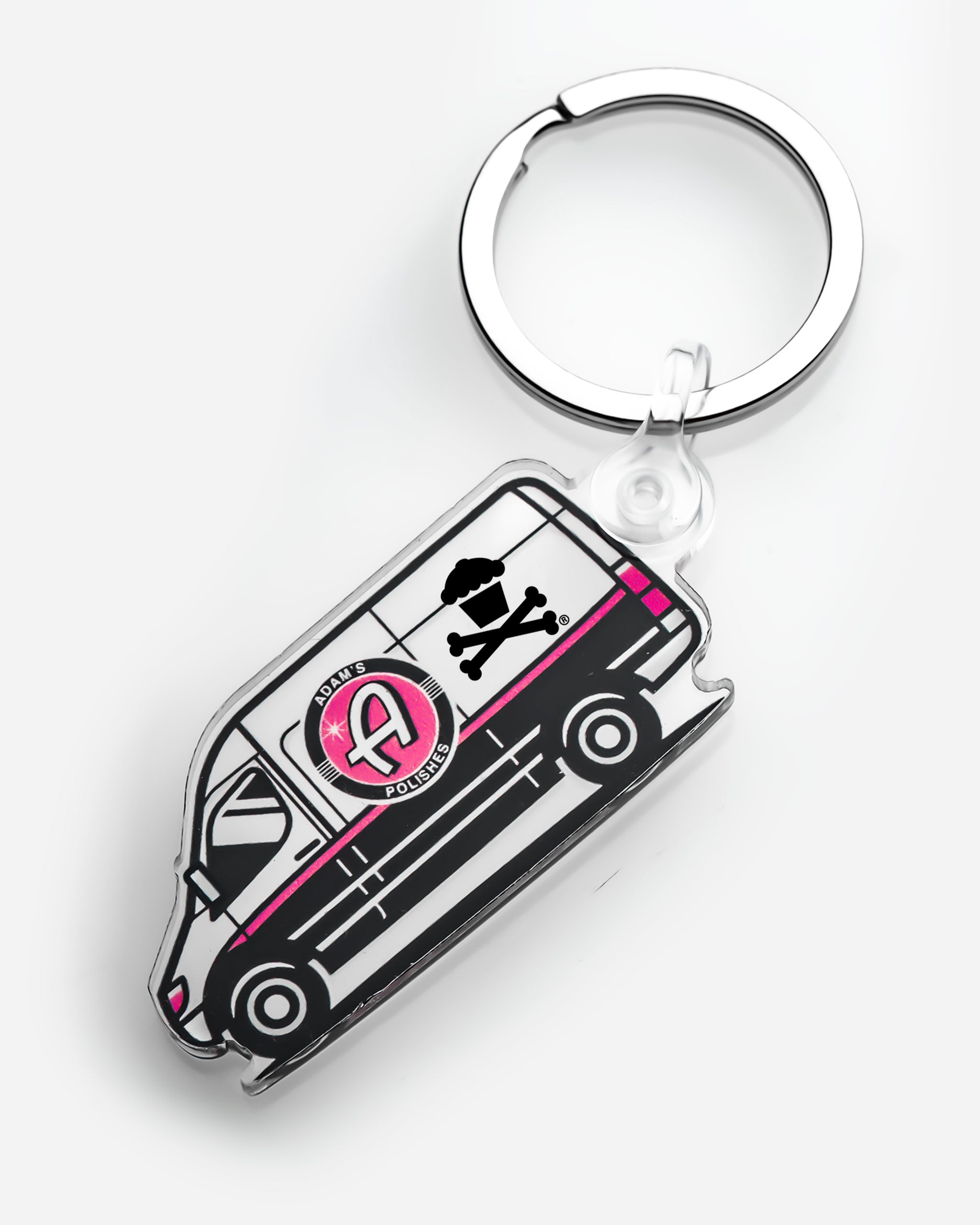 Adam's Polishes x Johnny Cupcakes Keychain