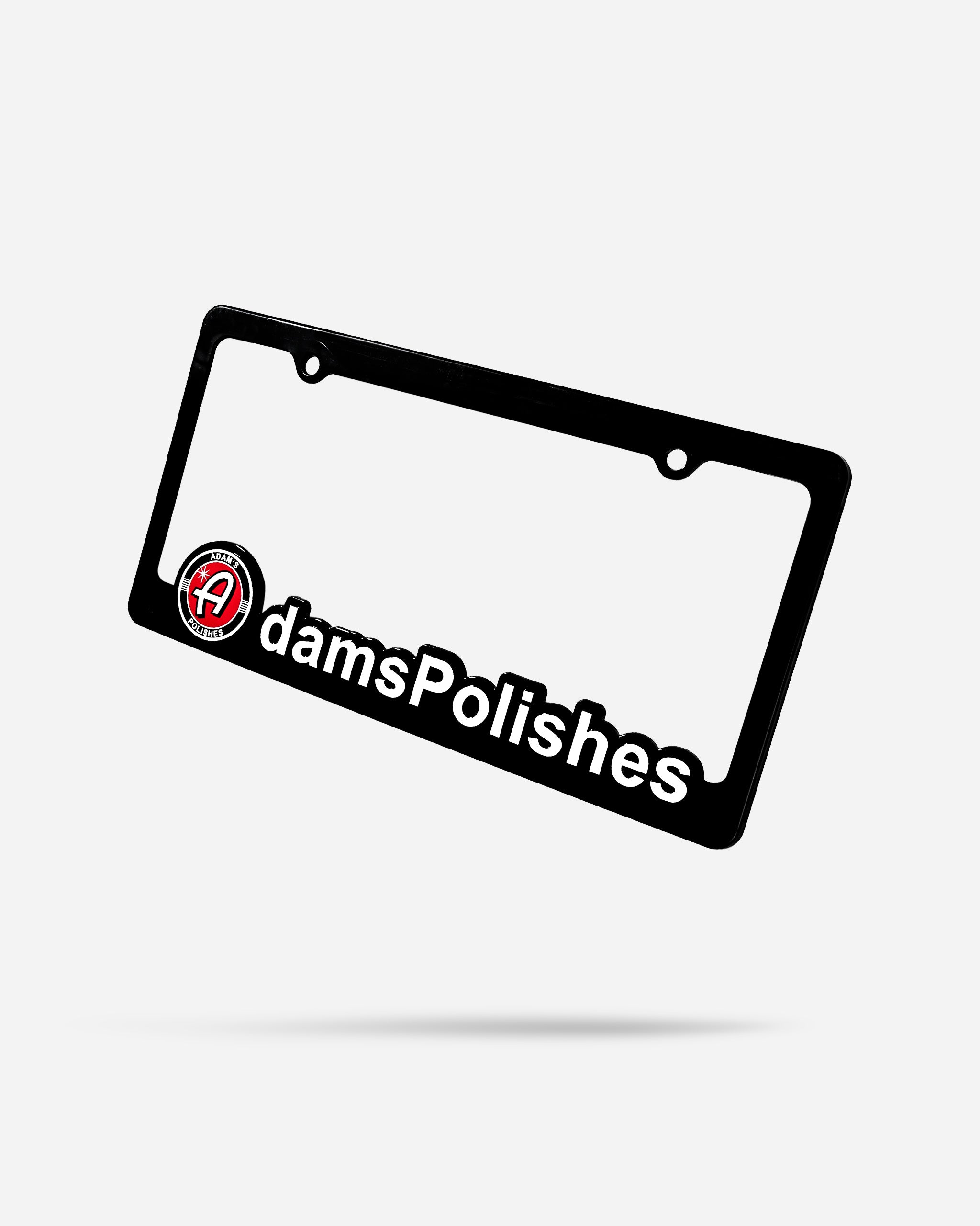 Adam's License Plate Frame