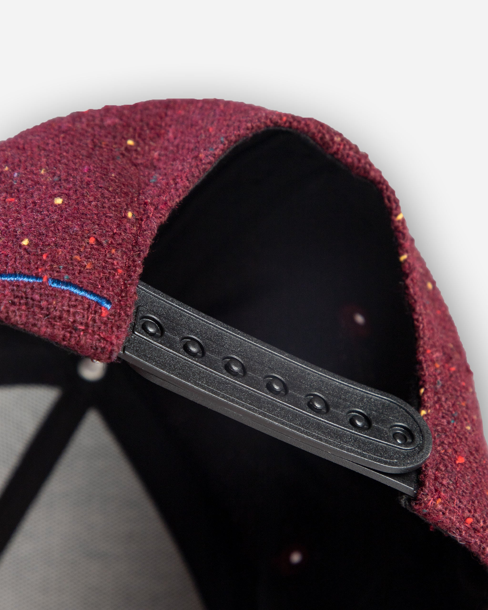 Adam's Red Flat Bill Speckle Hat