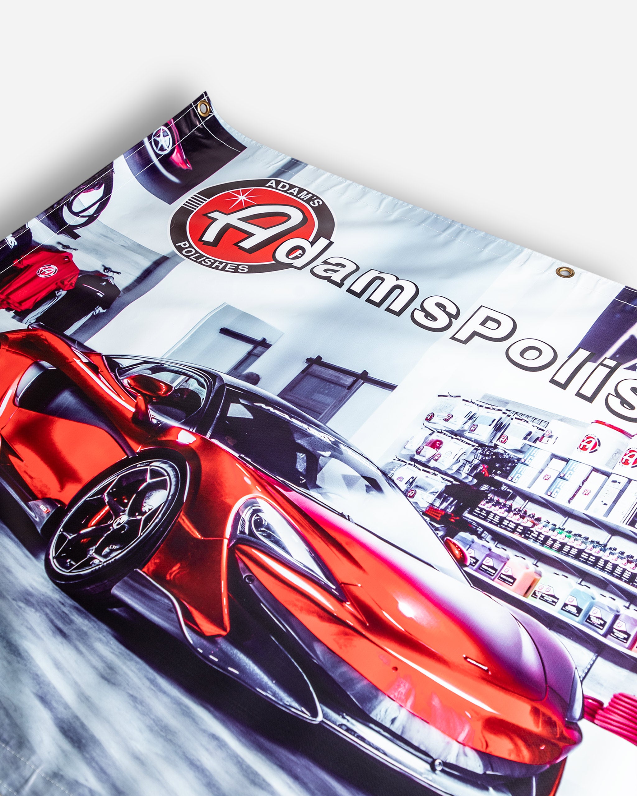 Adam's HQ Garage Banner