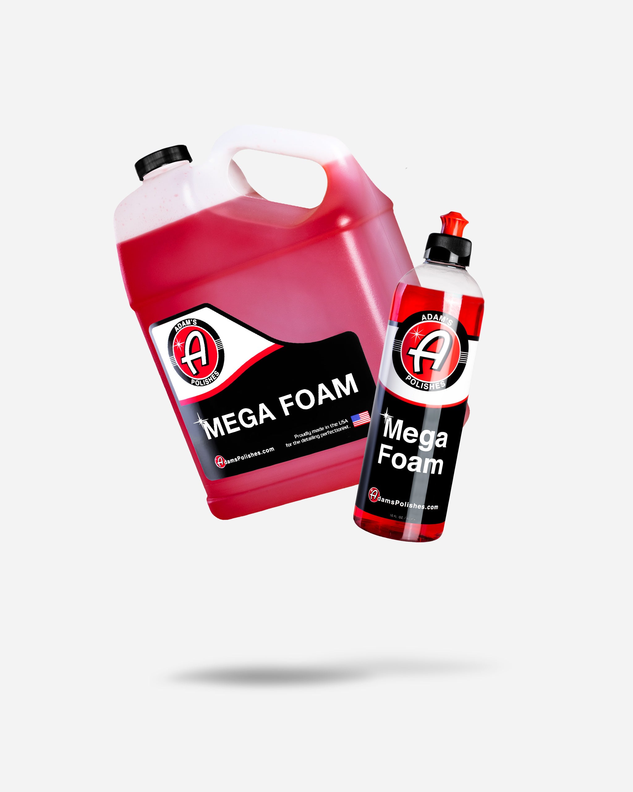 Adam's Mega Foam Gallon With Free 16oz