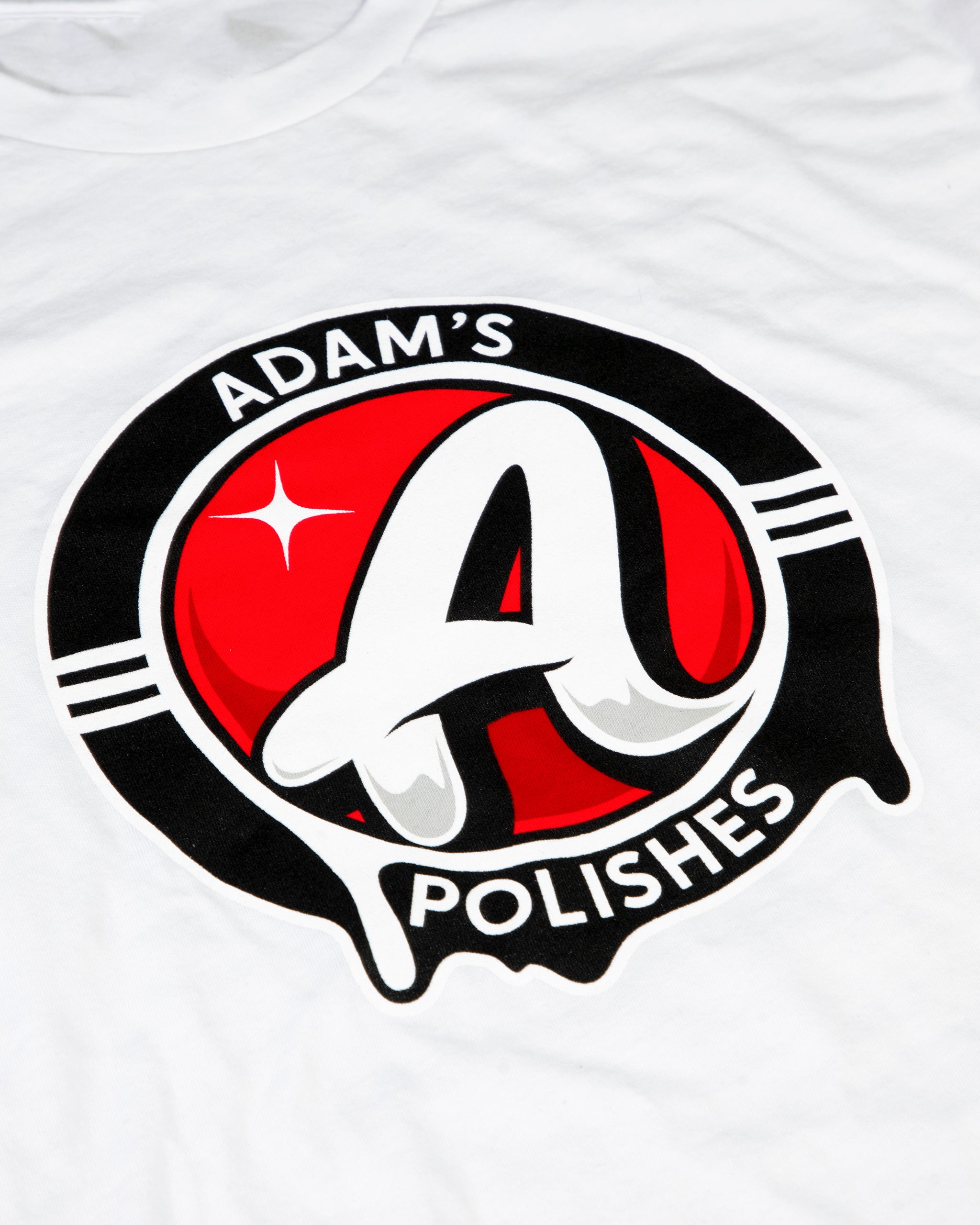 Adam's Melting Logo White T-Shirt