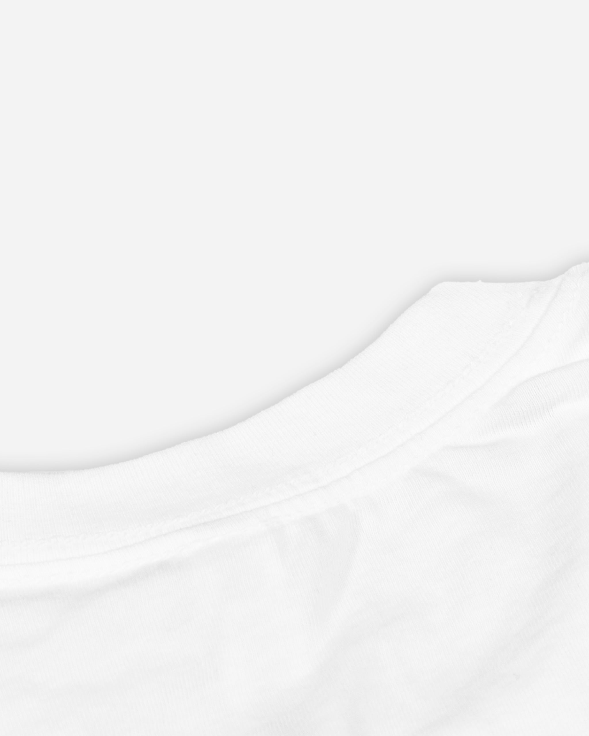 Adam's Melting Logo White T-Shirt