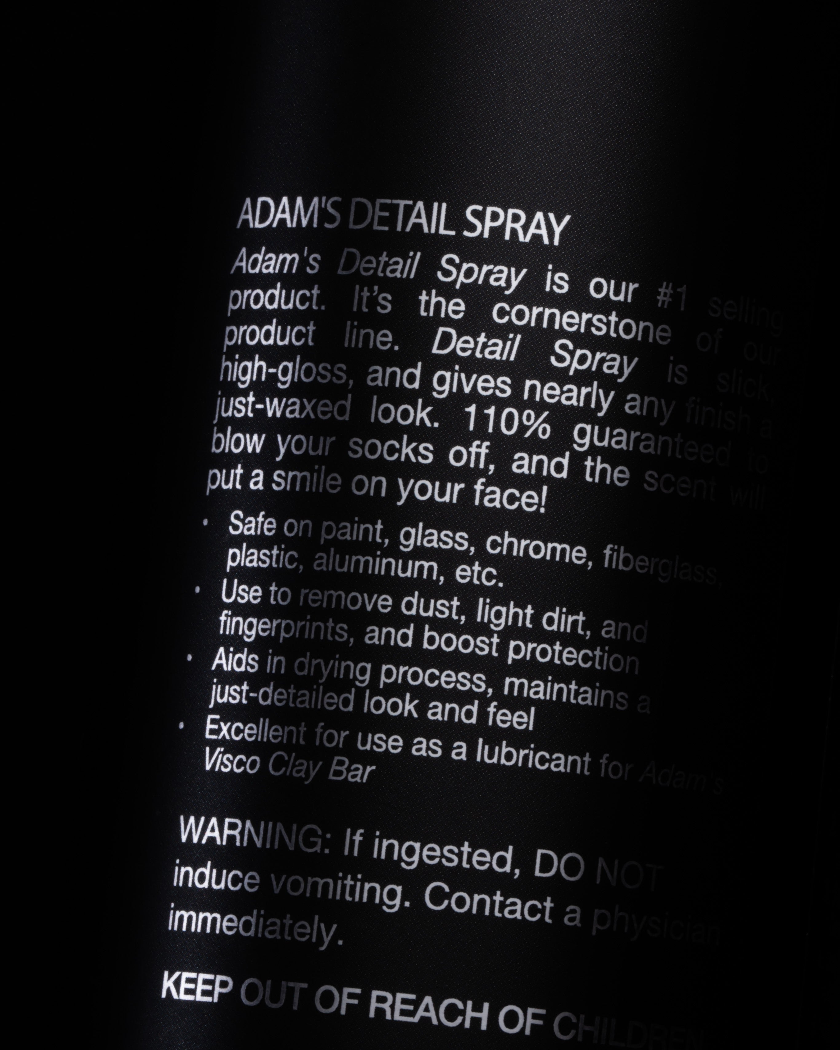 Adam's Midnight Detail Spray