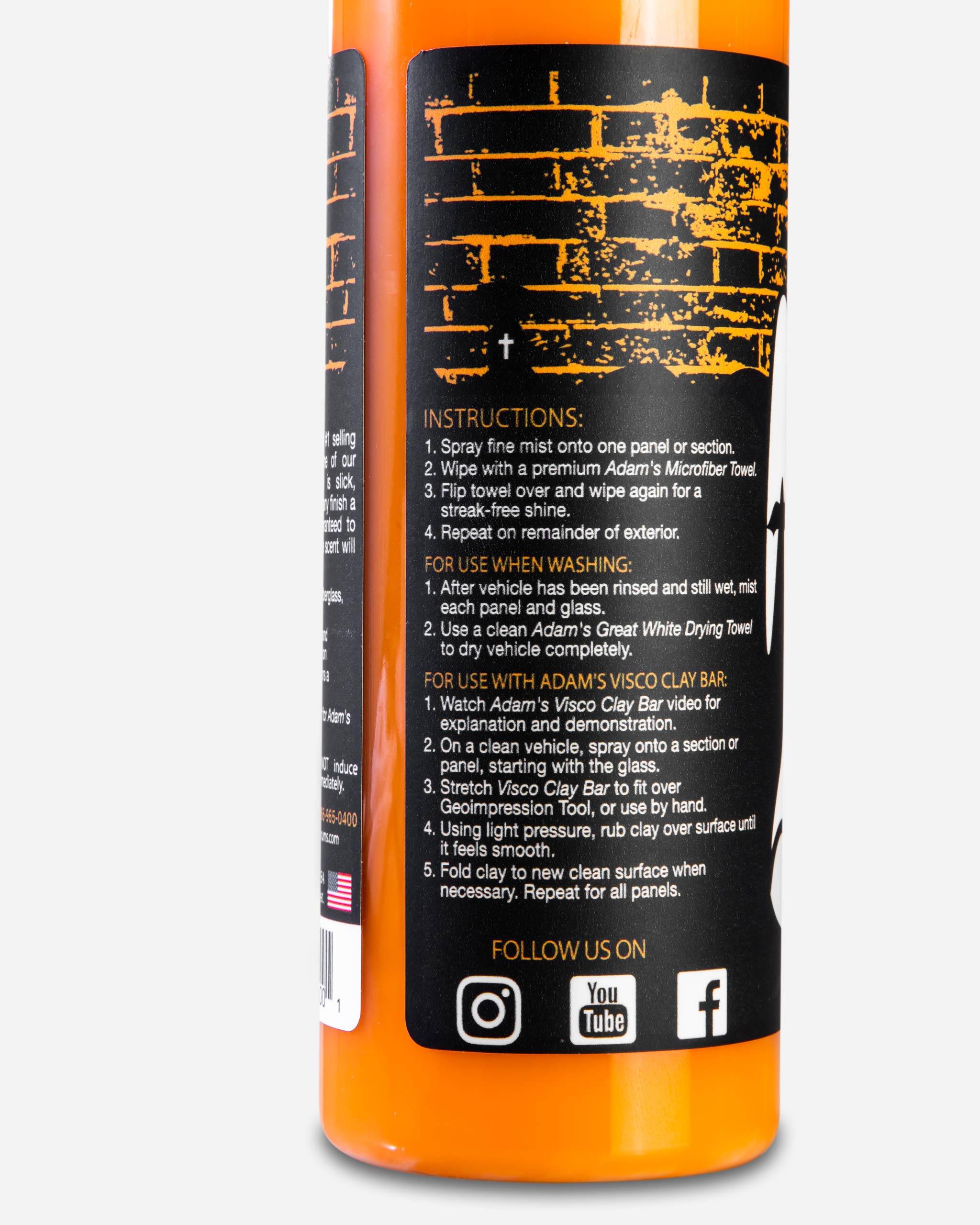 Adam's Ghost Detail Spray 16oz